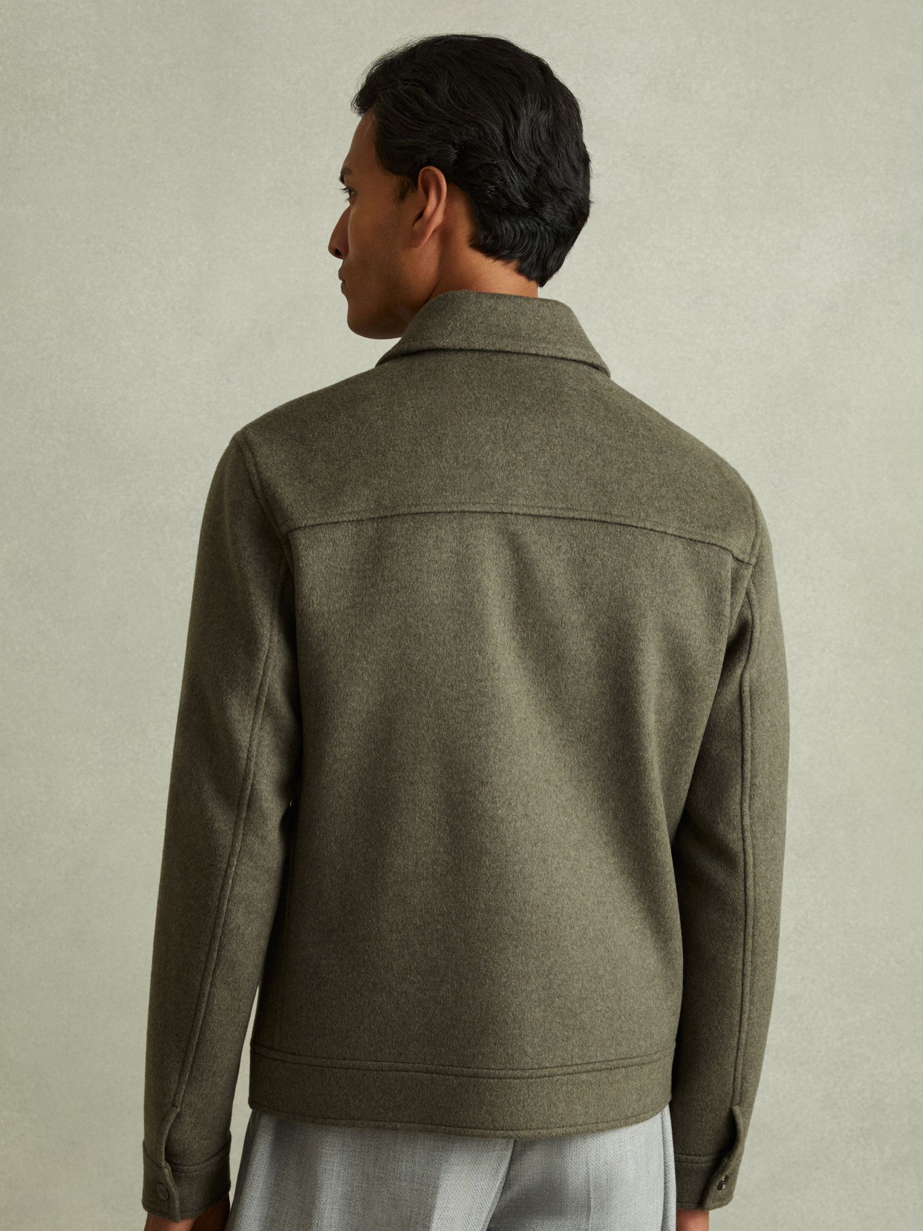 Reiss green jacket deals