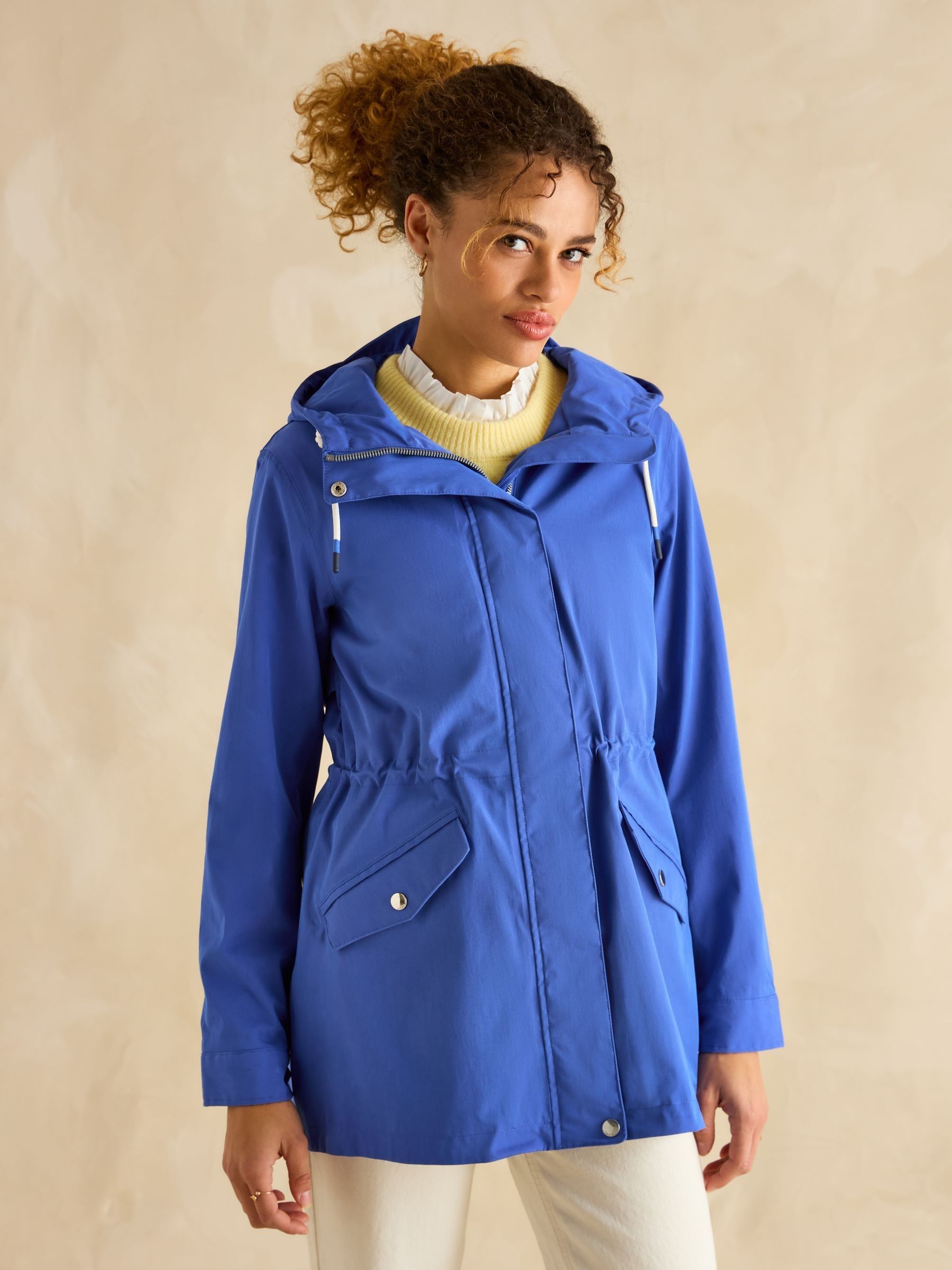 Joules blue raincoat hotsell