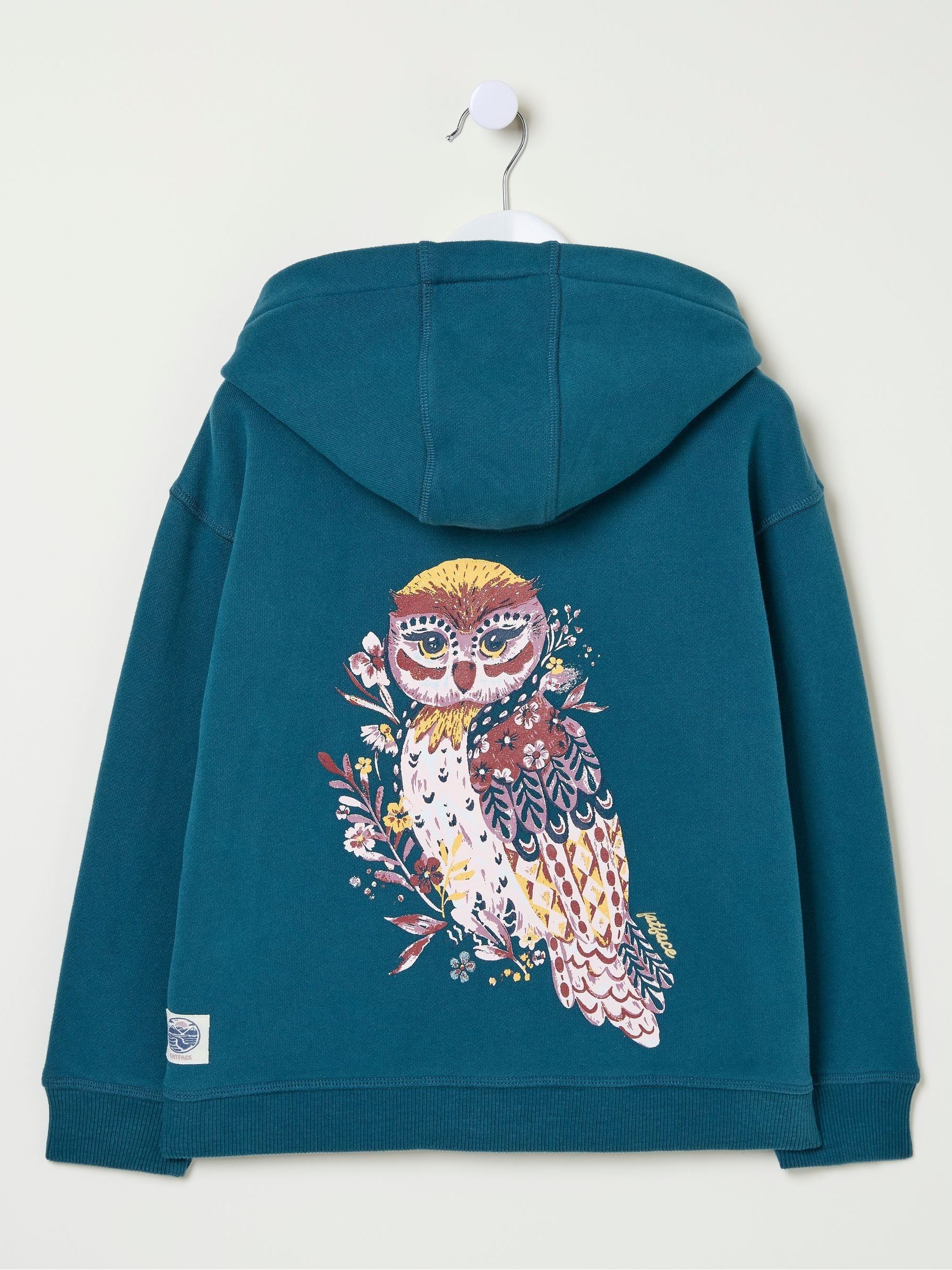 Owl zip up hoodie best sale