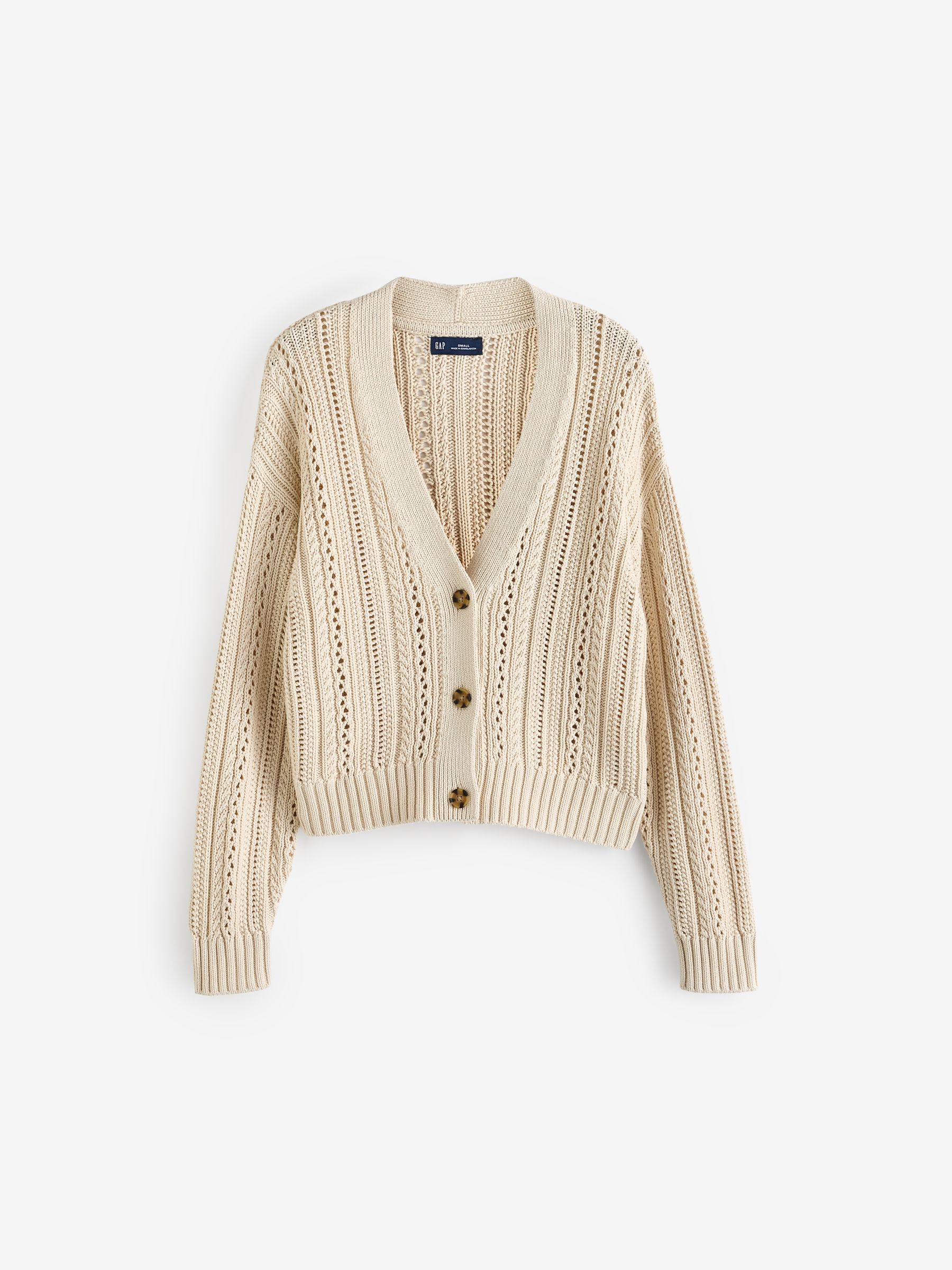 Buy Neutral Textured Cardigan from the Gap online shop