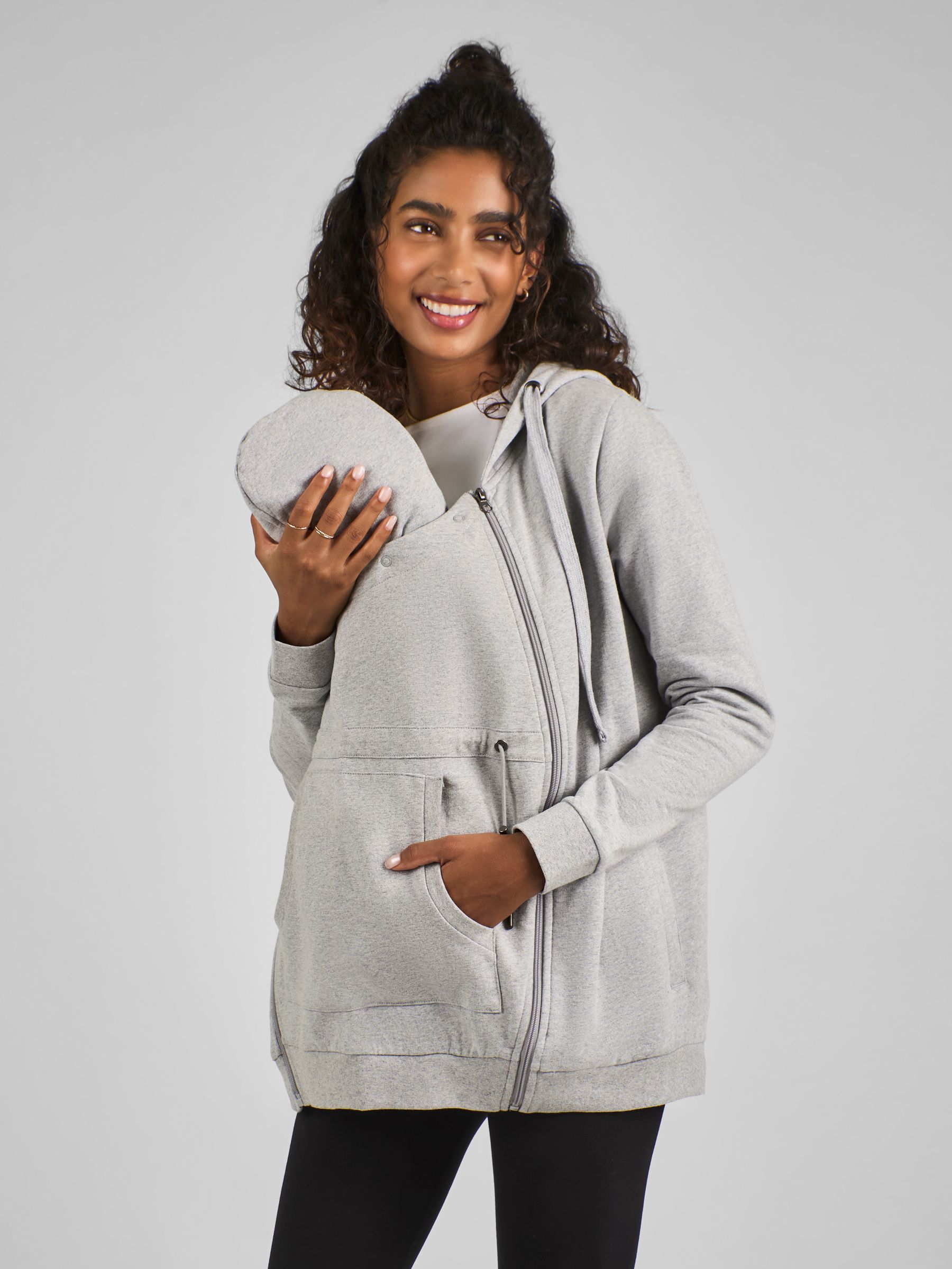 Grey baby hoodie 2025