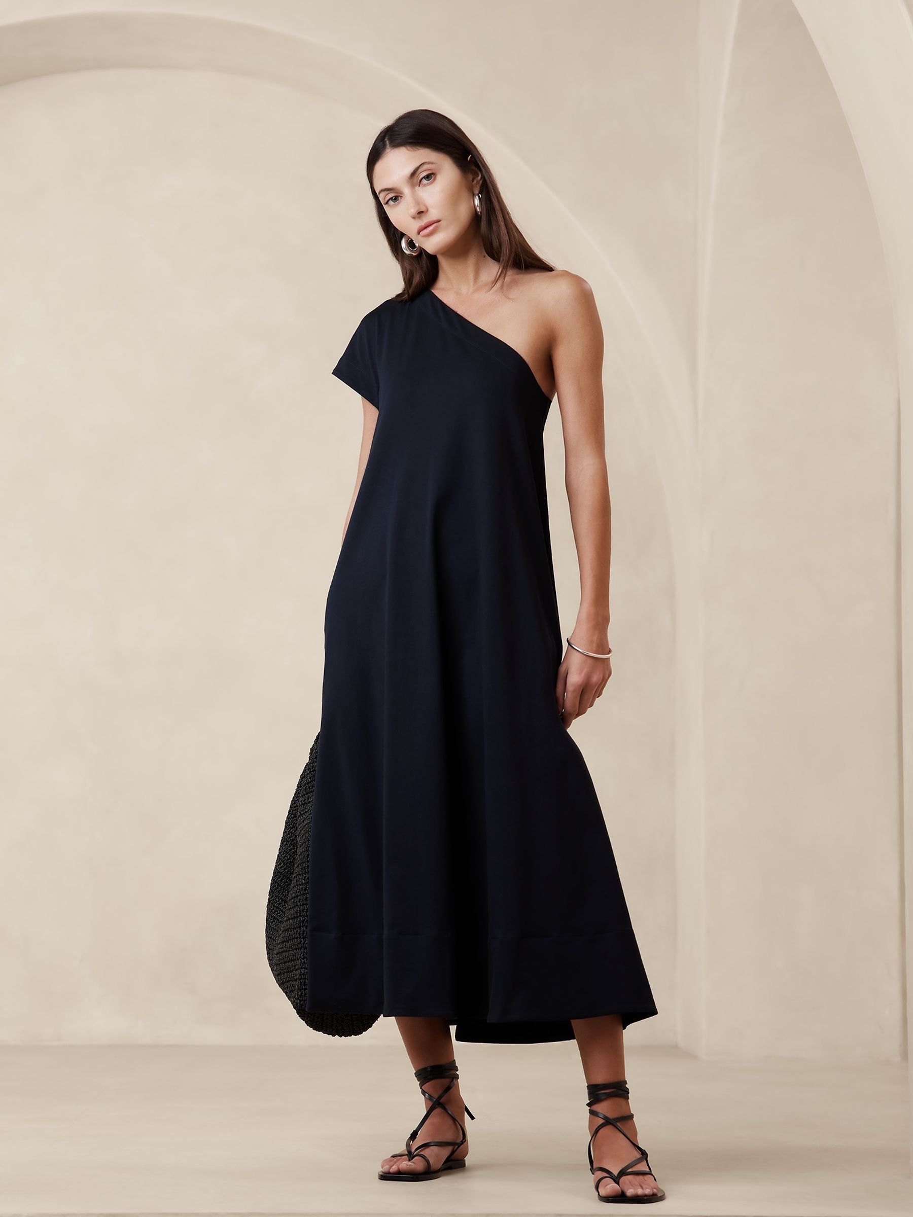 One shoulder dress online best sale