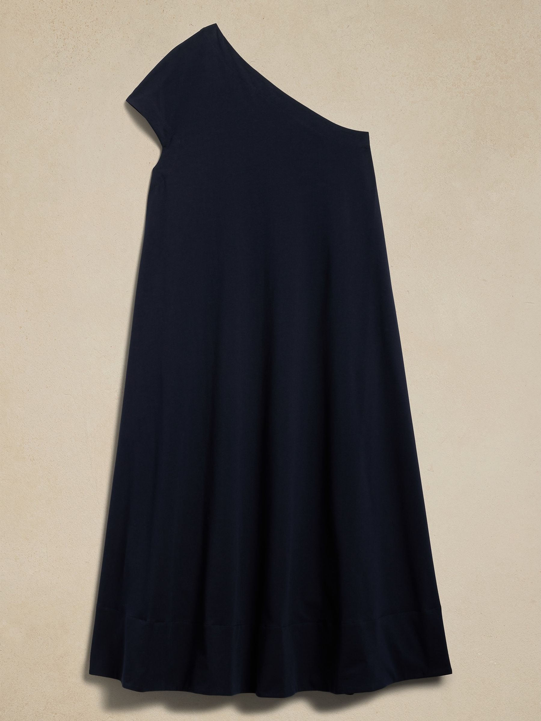 Banana republic one shoulder dress hotsell