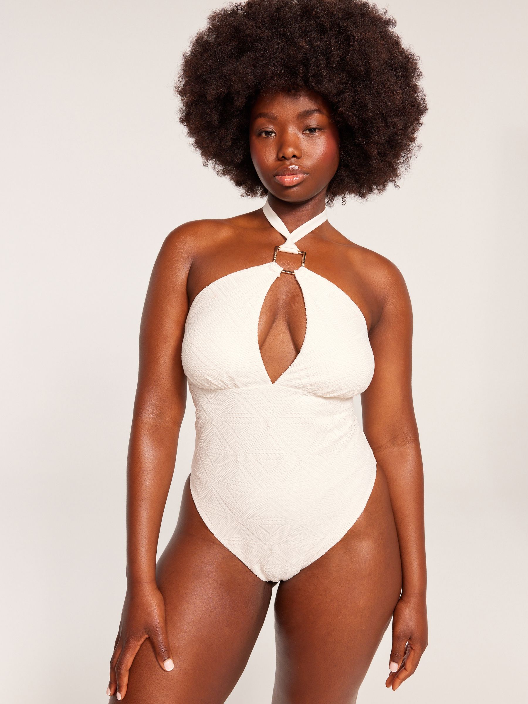 White crochet swimsuit online