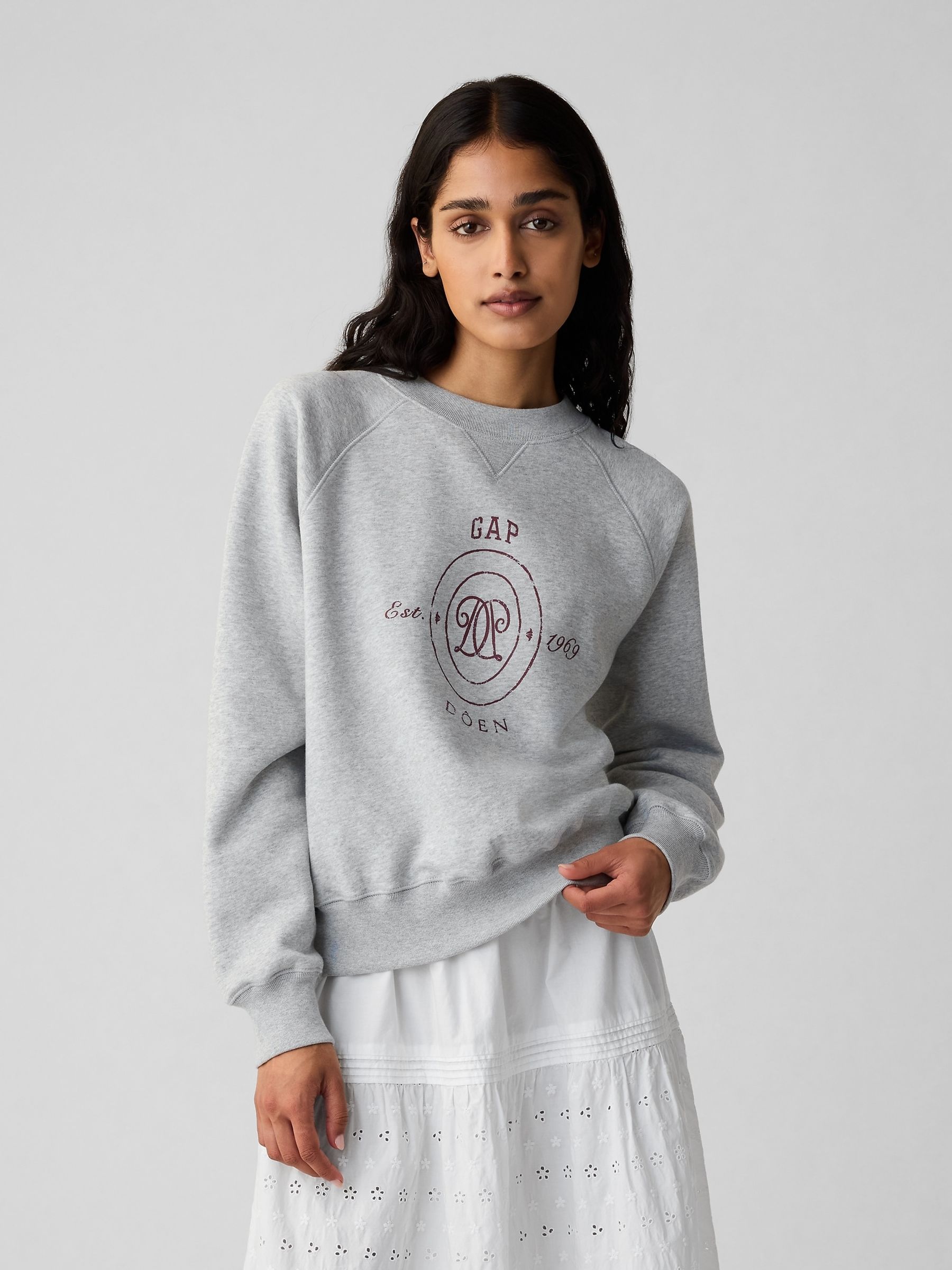 Grey DOEN Logo Sweatshirt
