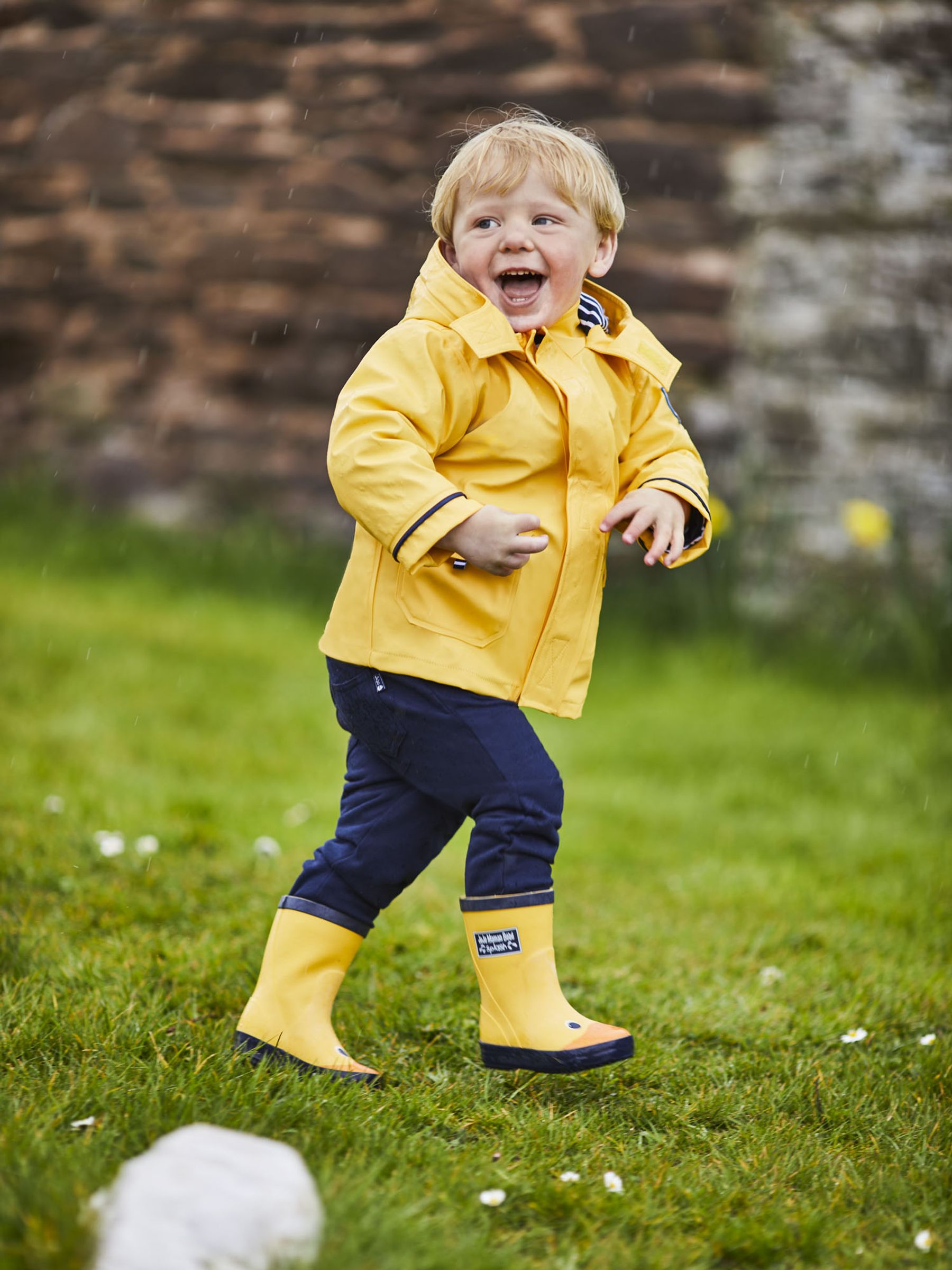 Jojo maman bebe yellow raincoat sale