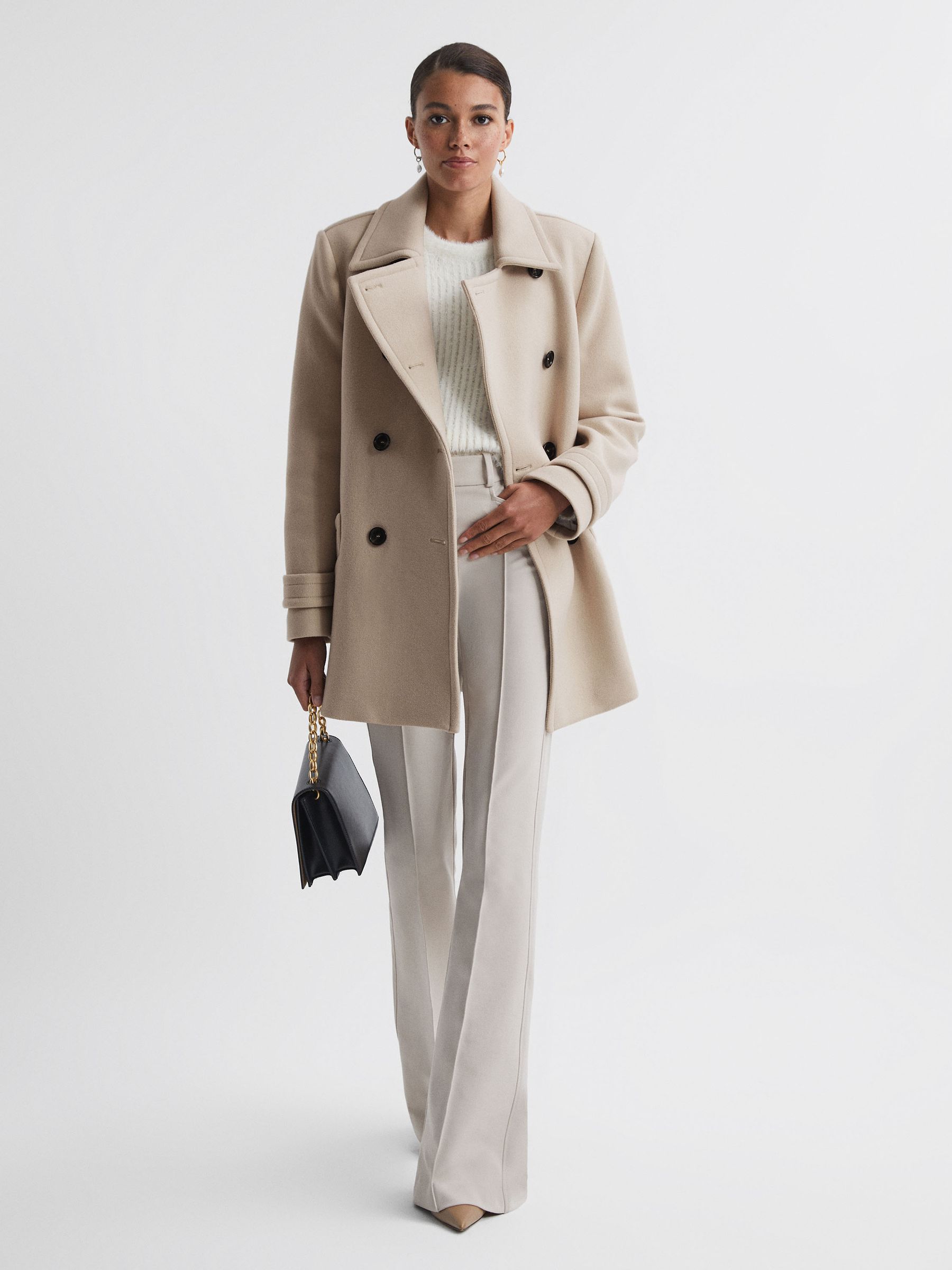 Reiss eilish double breasted coat hot sale