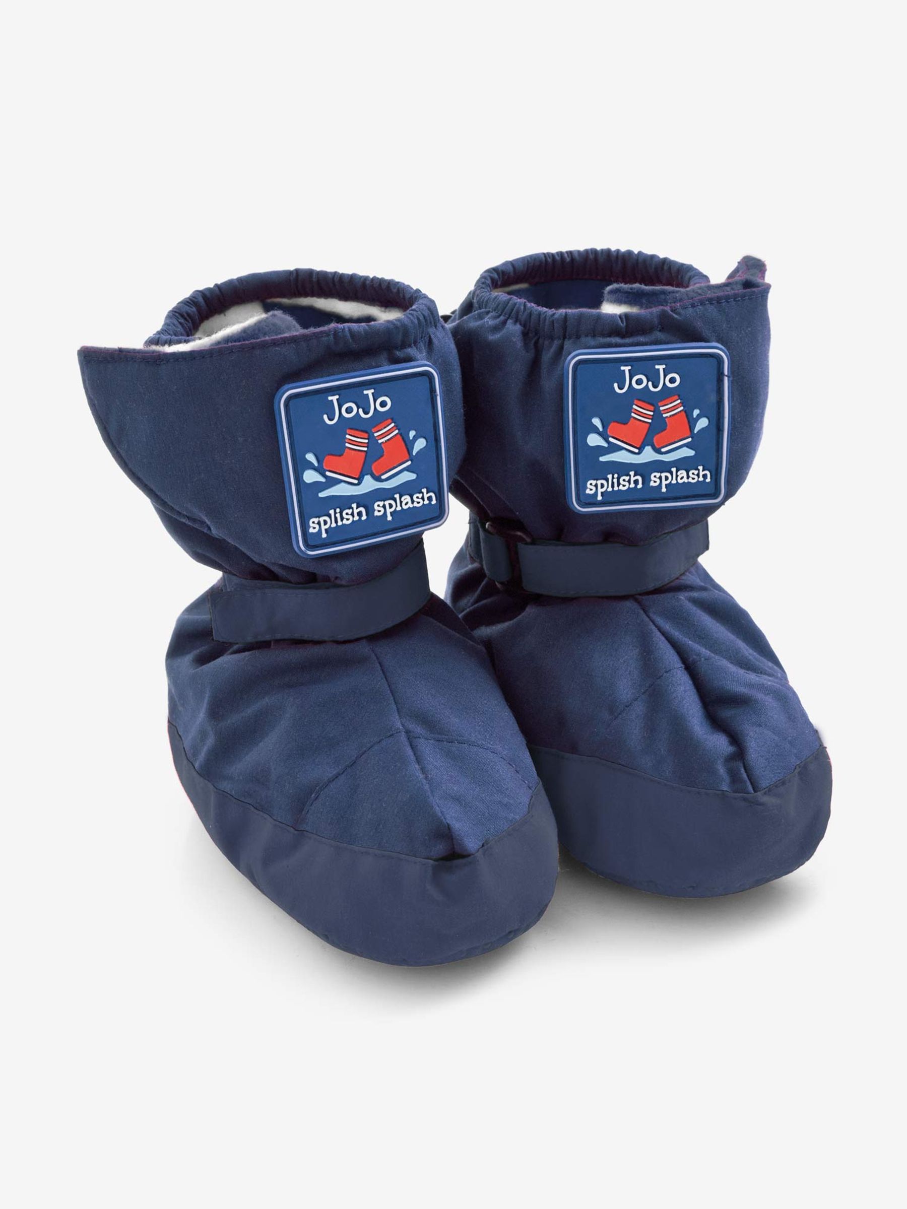 Navy baby booties shop