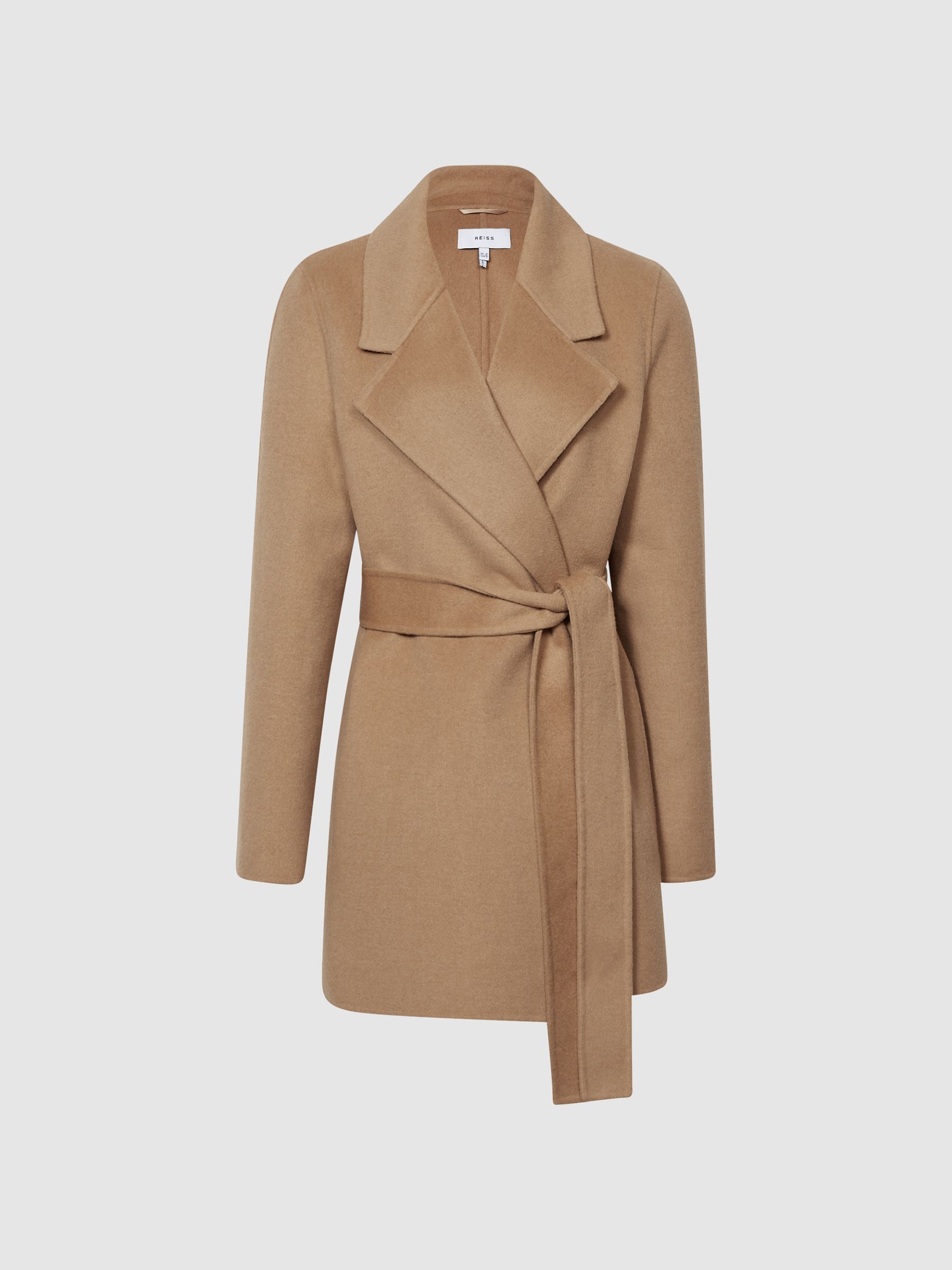 Reiss erin camel coat store