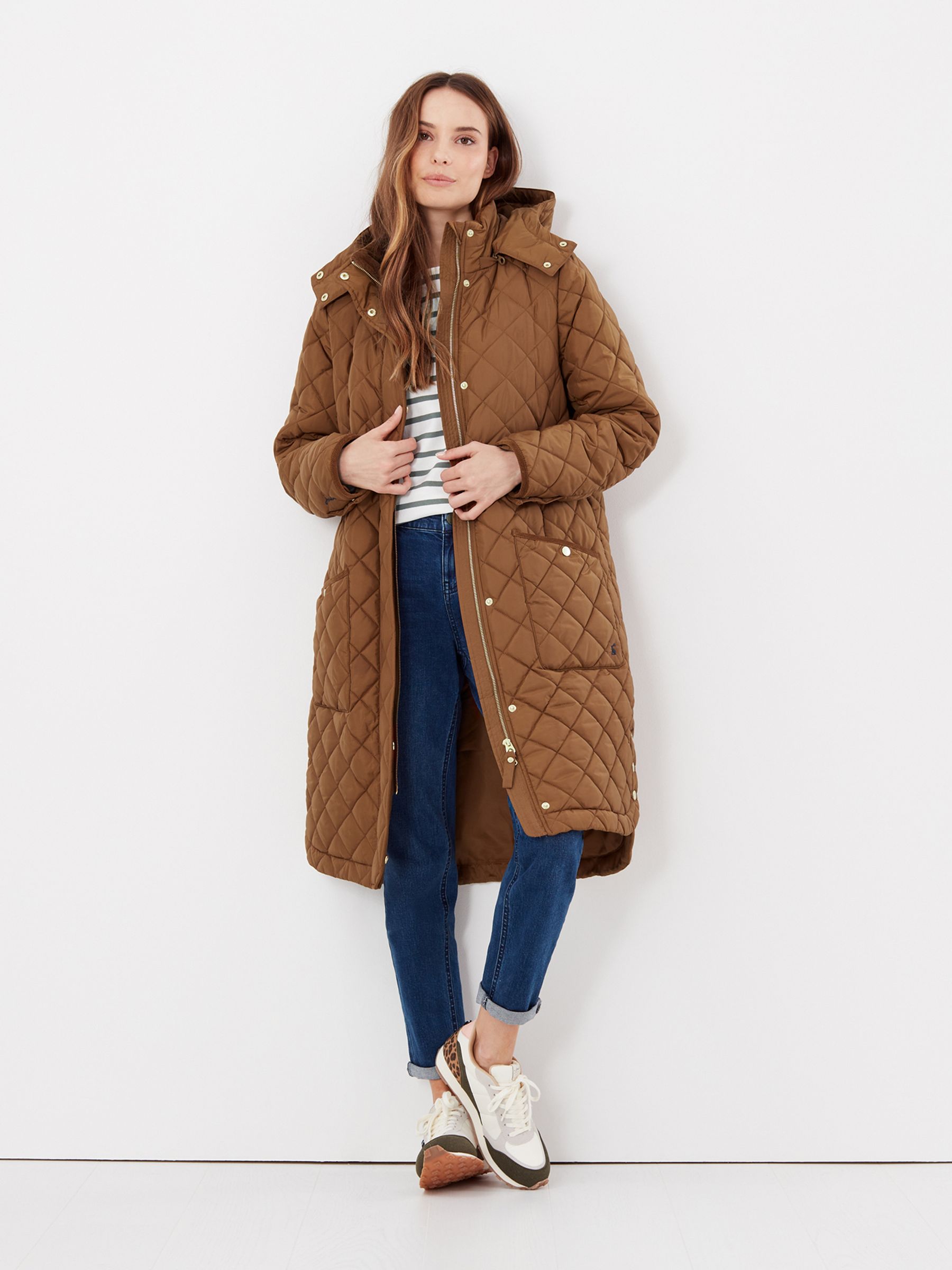 Joules chatham longline jacket top