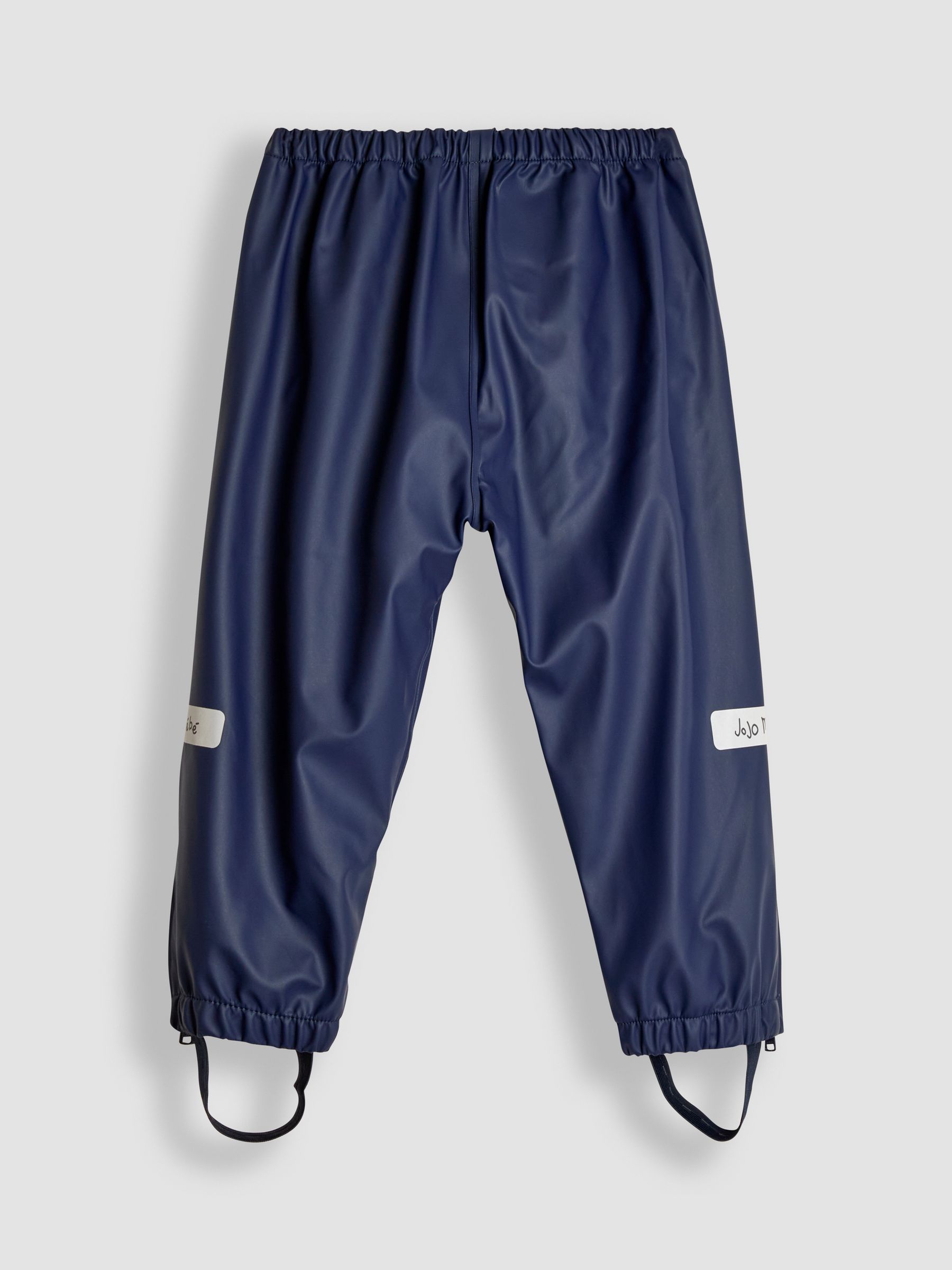 Navy Blue Pack Away Waterproof Trousers JoJo Maman Bebe