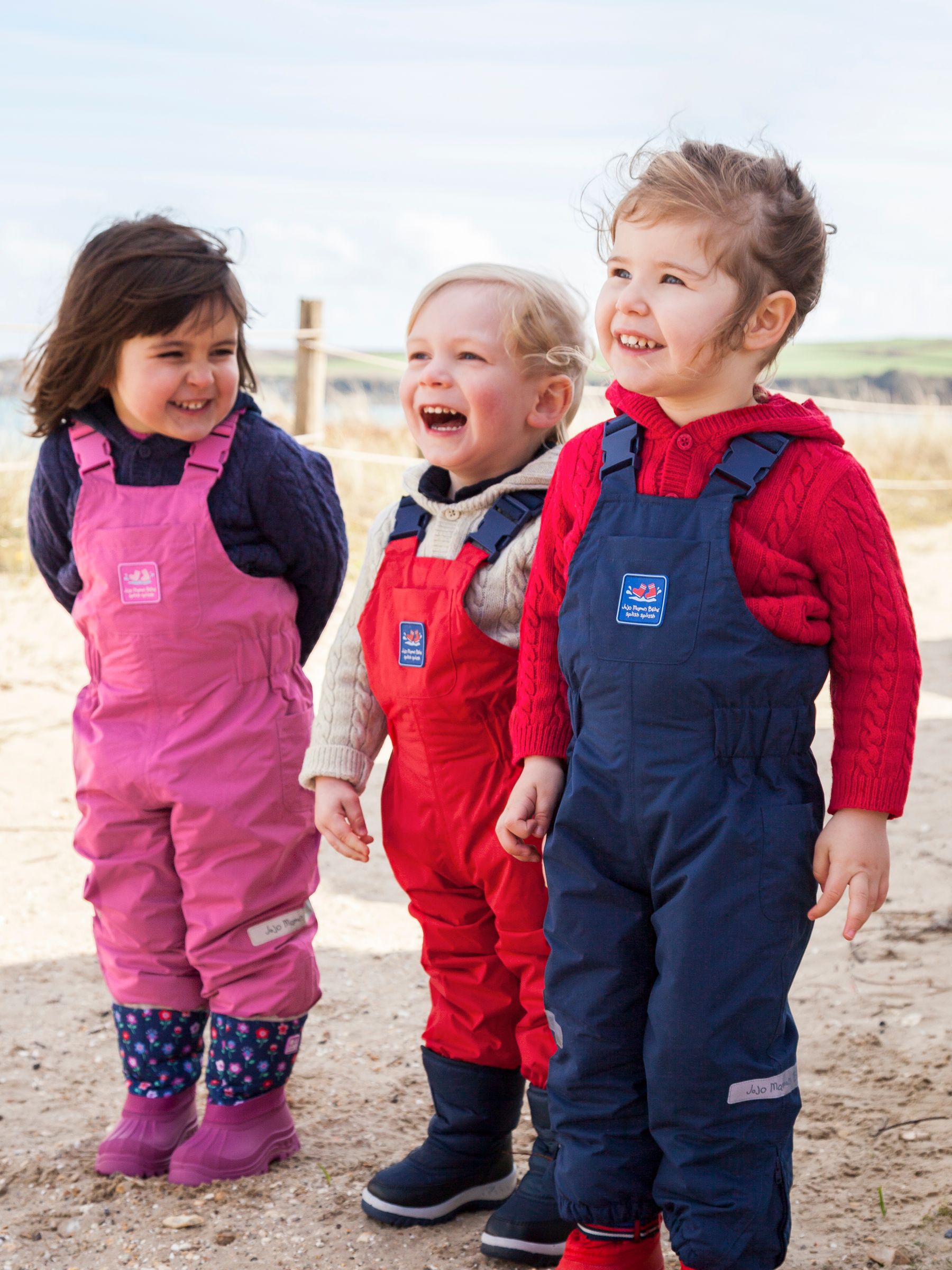 Childrens waterproof dungarees discount