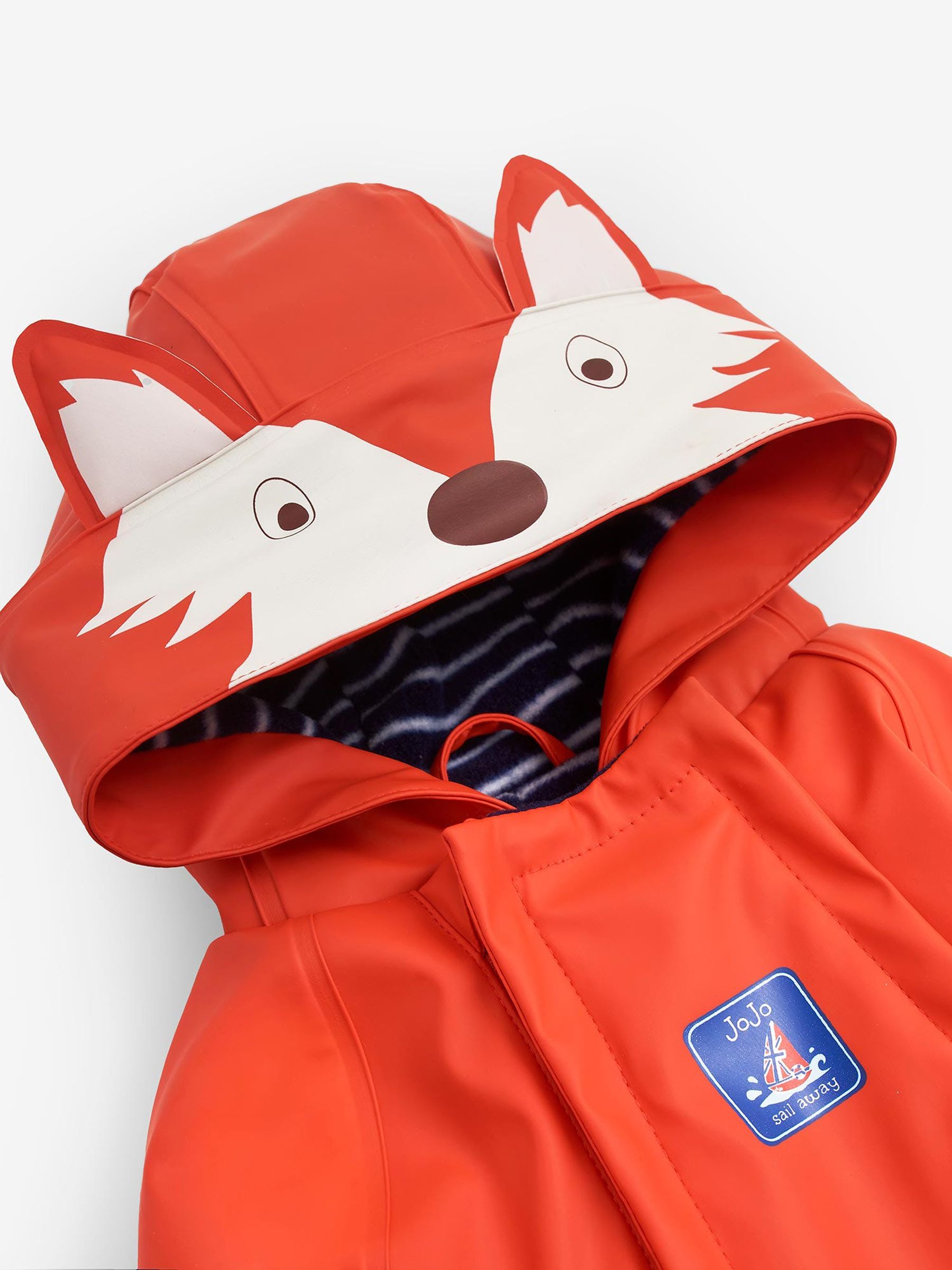 Buy JoJo Maman Bebe Rust Fox Cosy Waterproof Puddle Suit from the JoJo Maman Bebe UK online shop