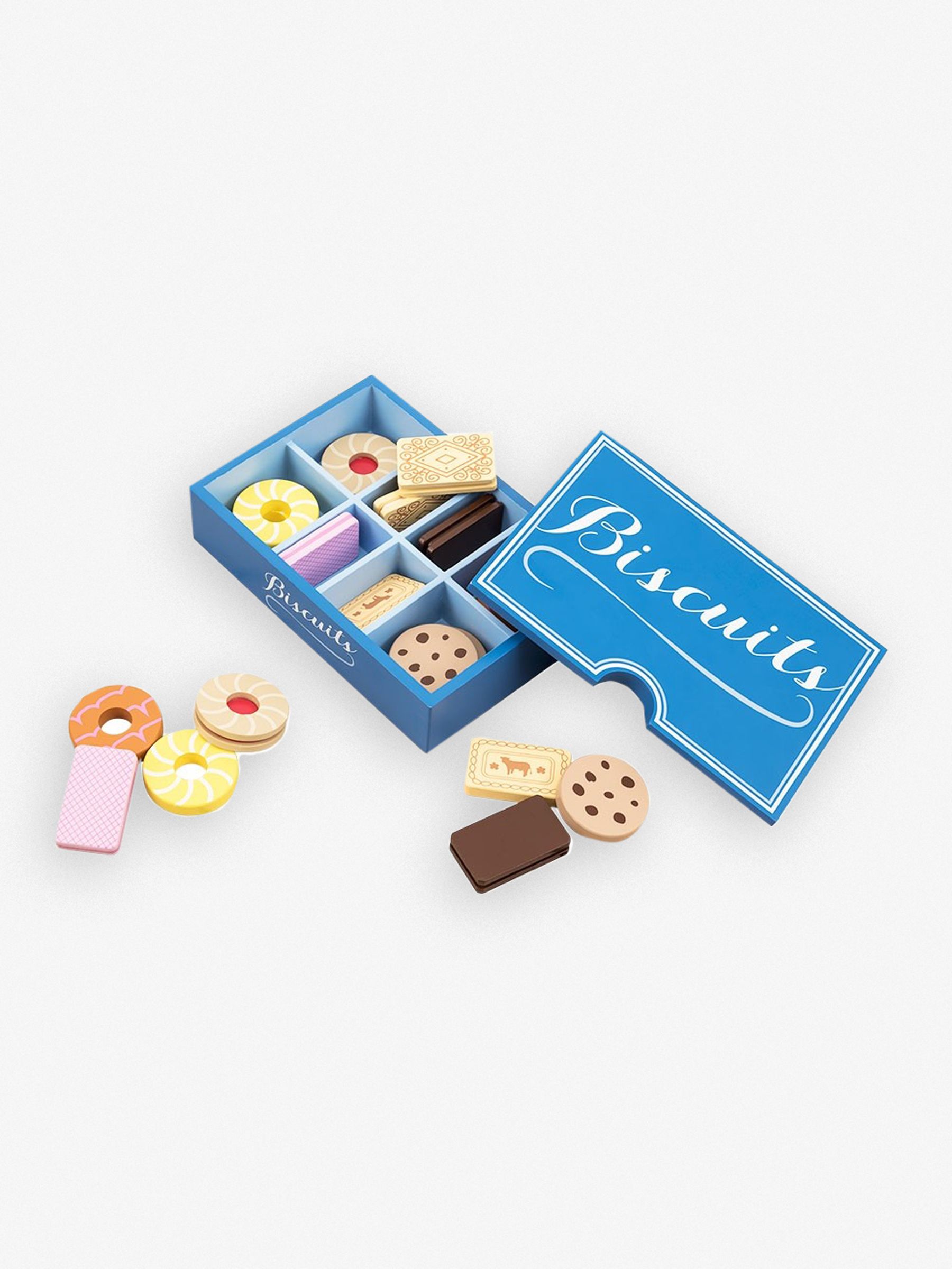 Wooden biscuit set store