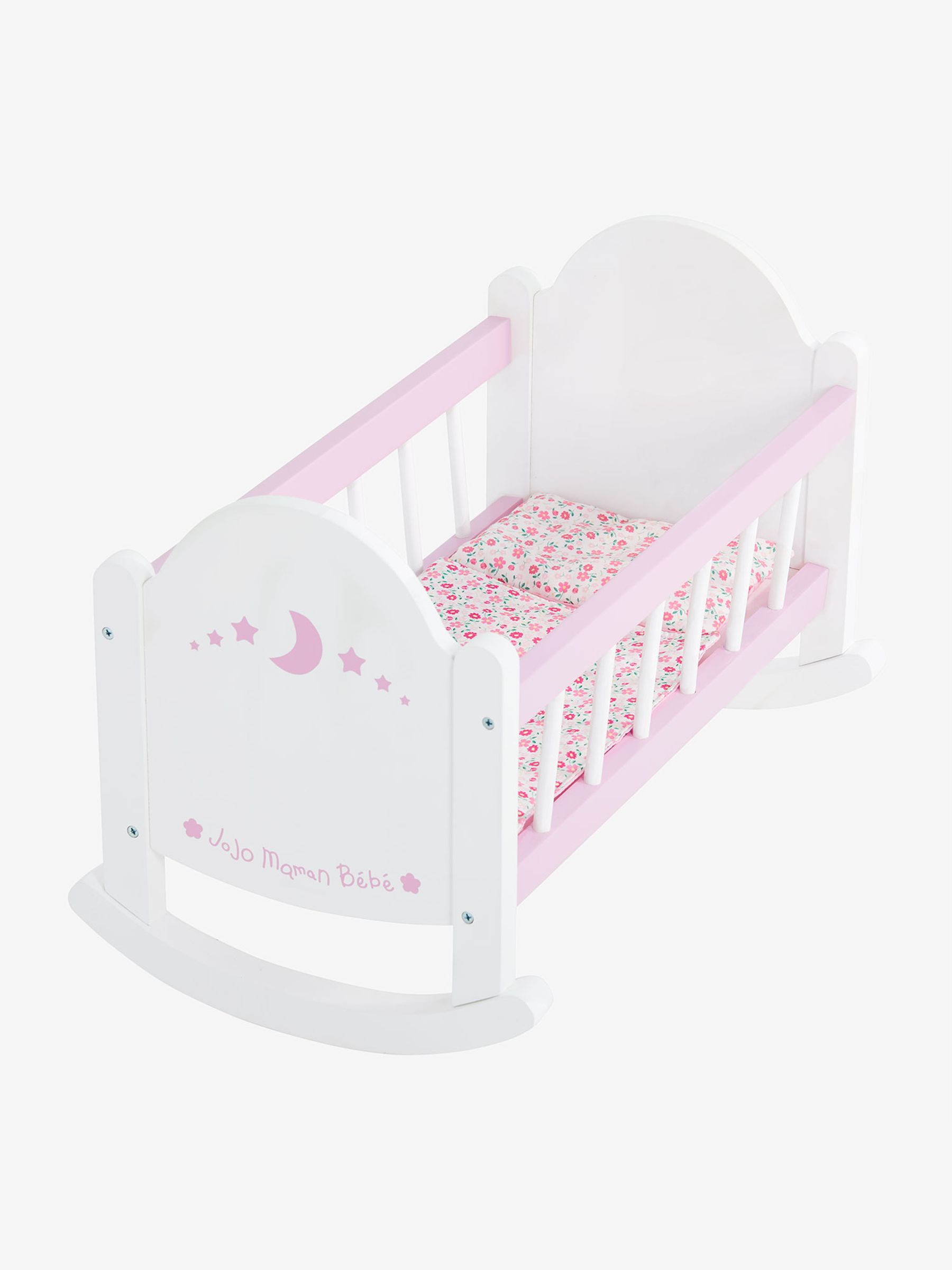Fleur Wooden Rocking Cradle