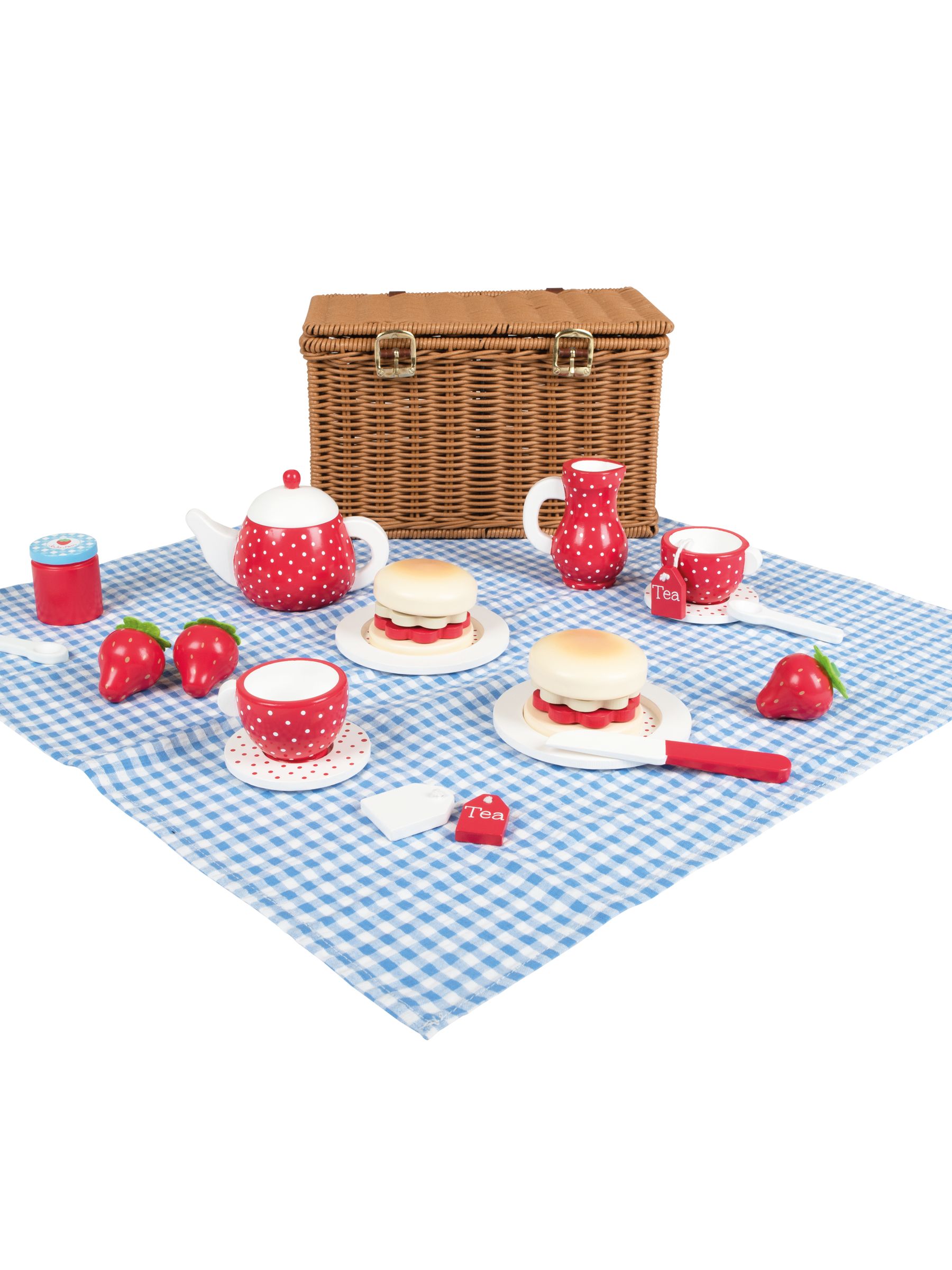 Peter rabbit tea set in picnic basket clearance