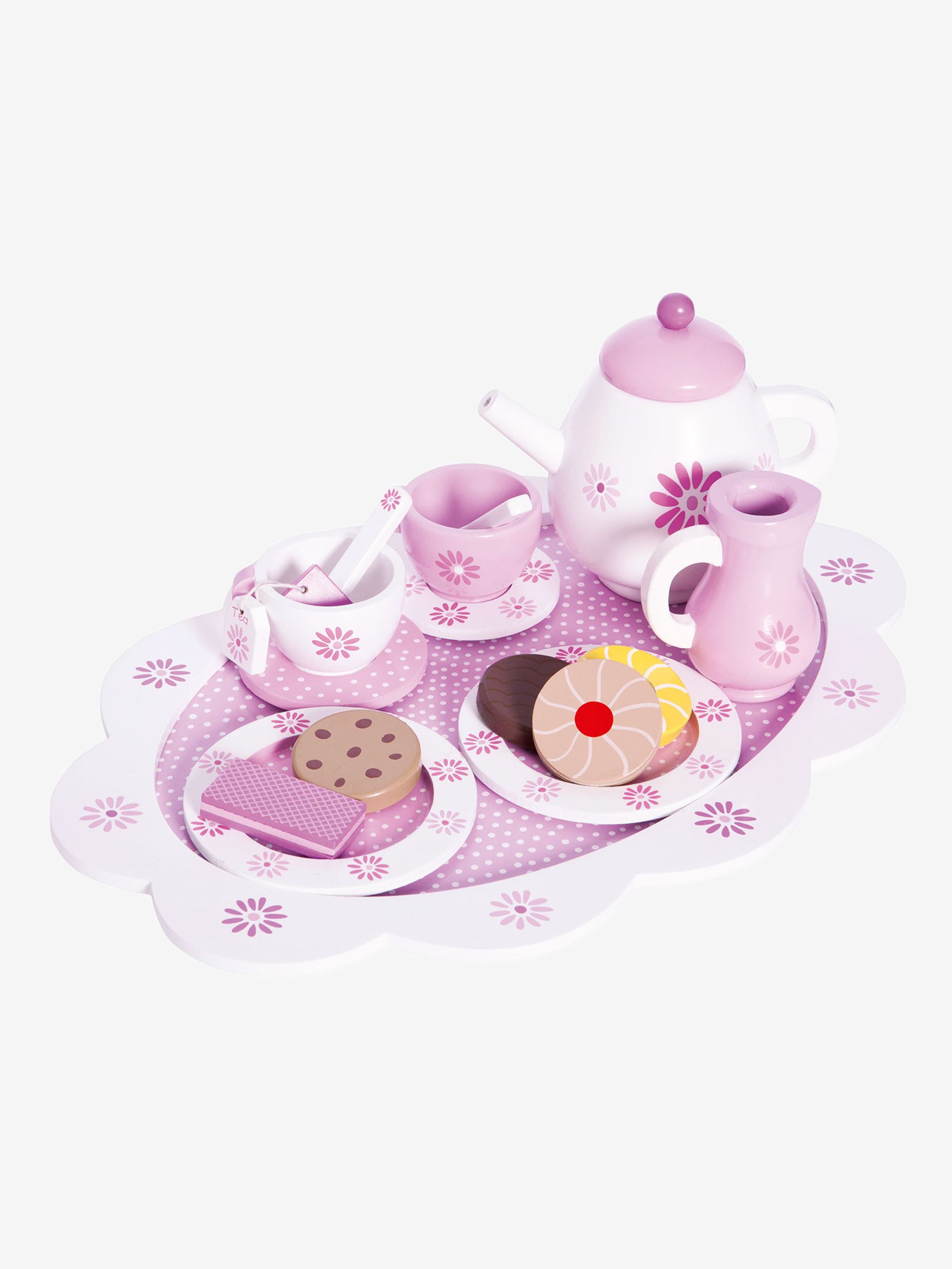 Pretty Wooden Tea Set JoJo Maman Bebe