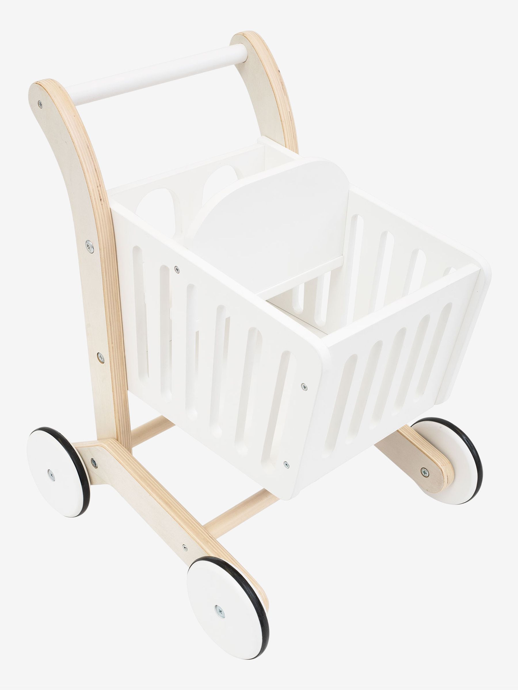 Kids wooden trolley shop