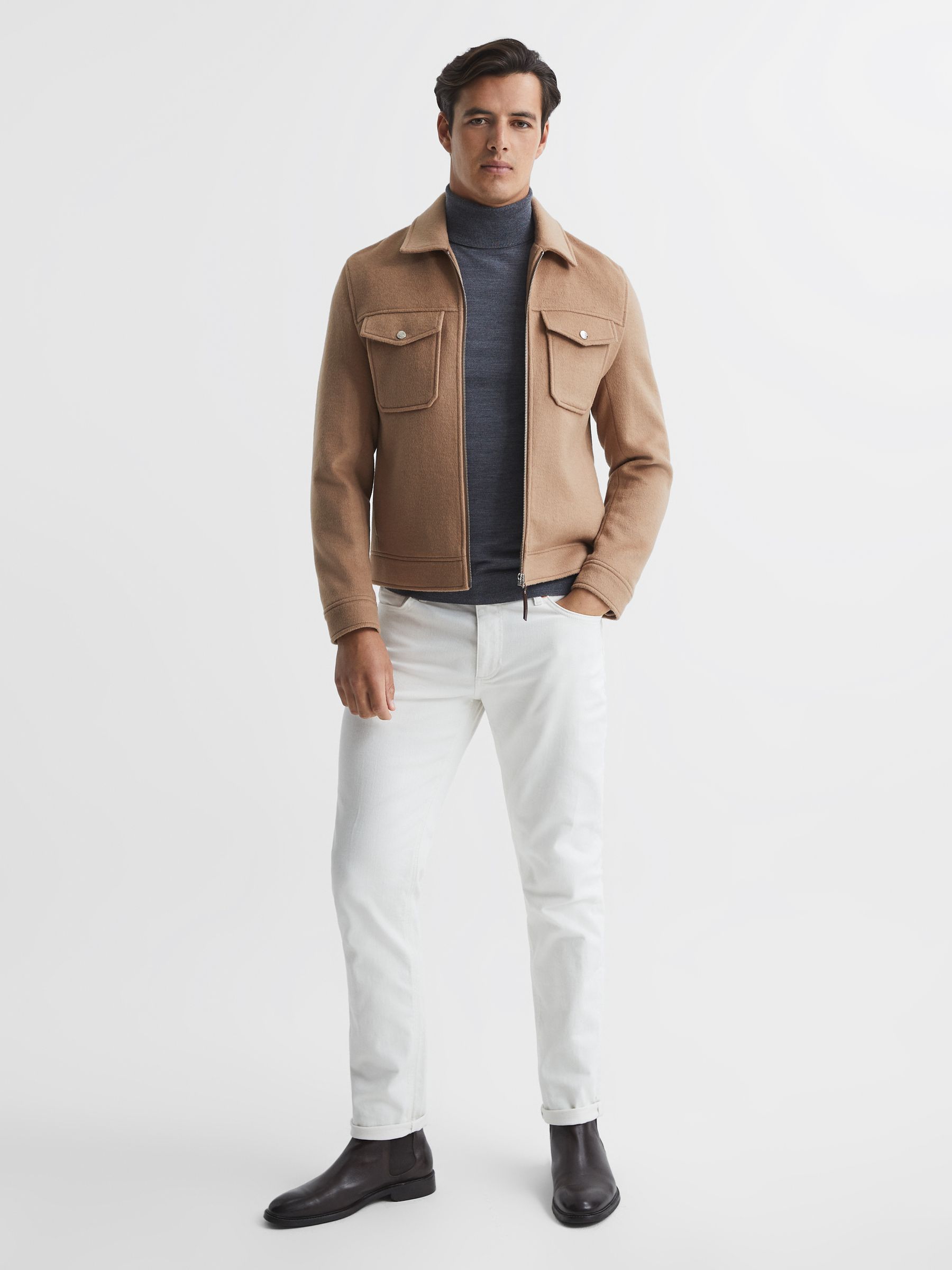Next camel jacket cheap