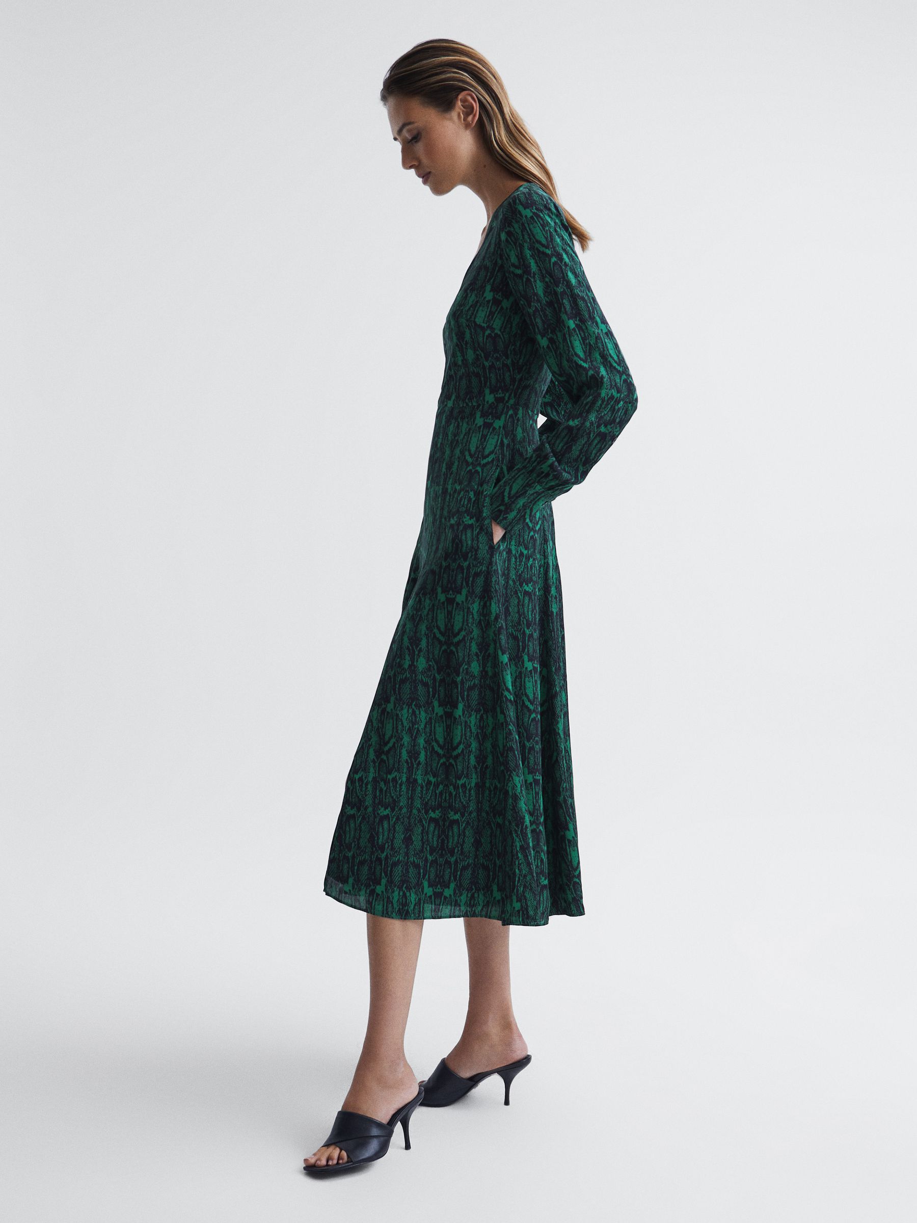 Reiss long sleeve dress hot sale