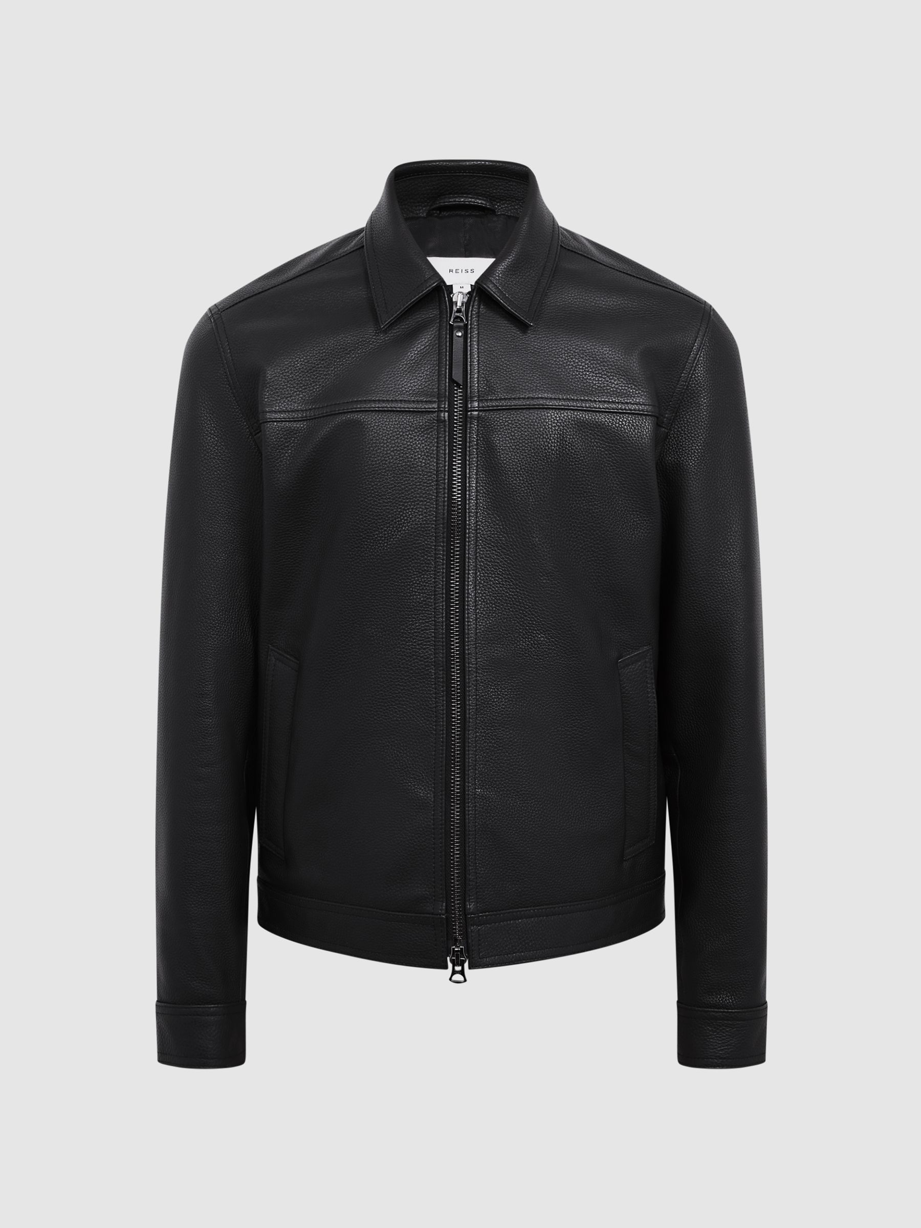 Reiss black jacket new arrivals
