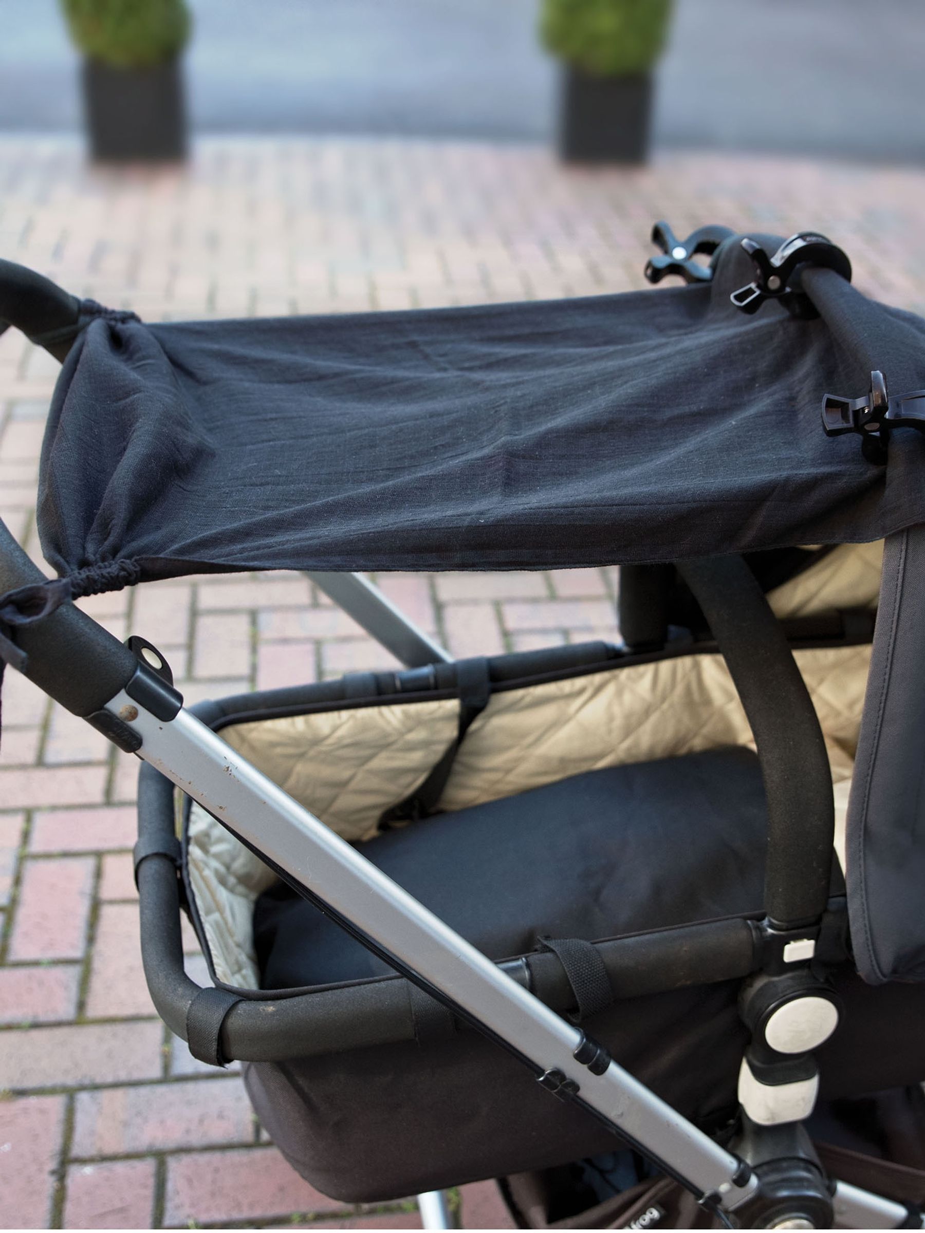 Muslin canopy for pram discount