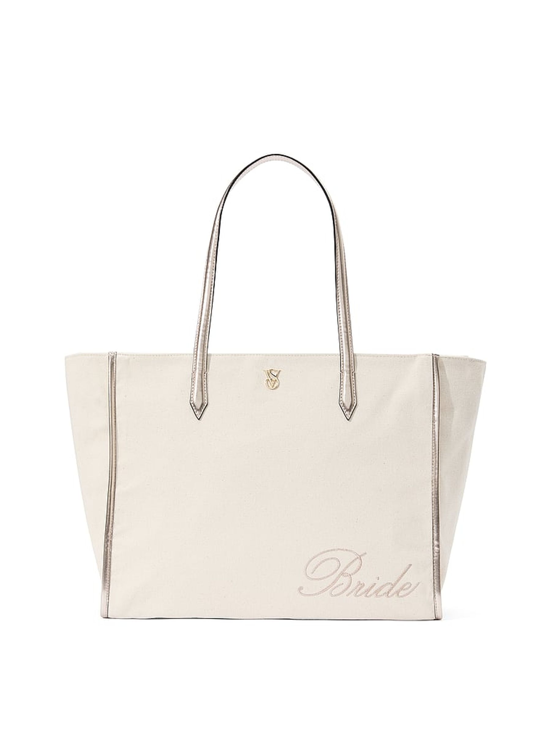 Bridal Ivory White Tote Bag