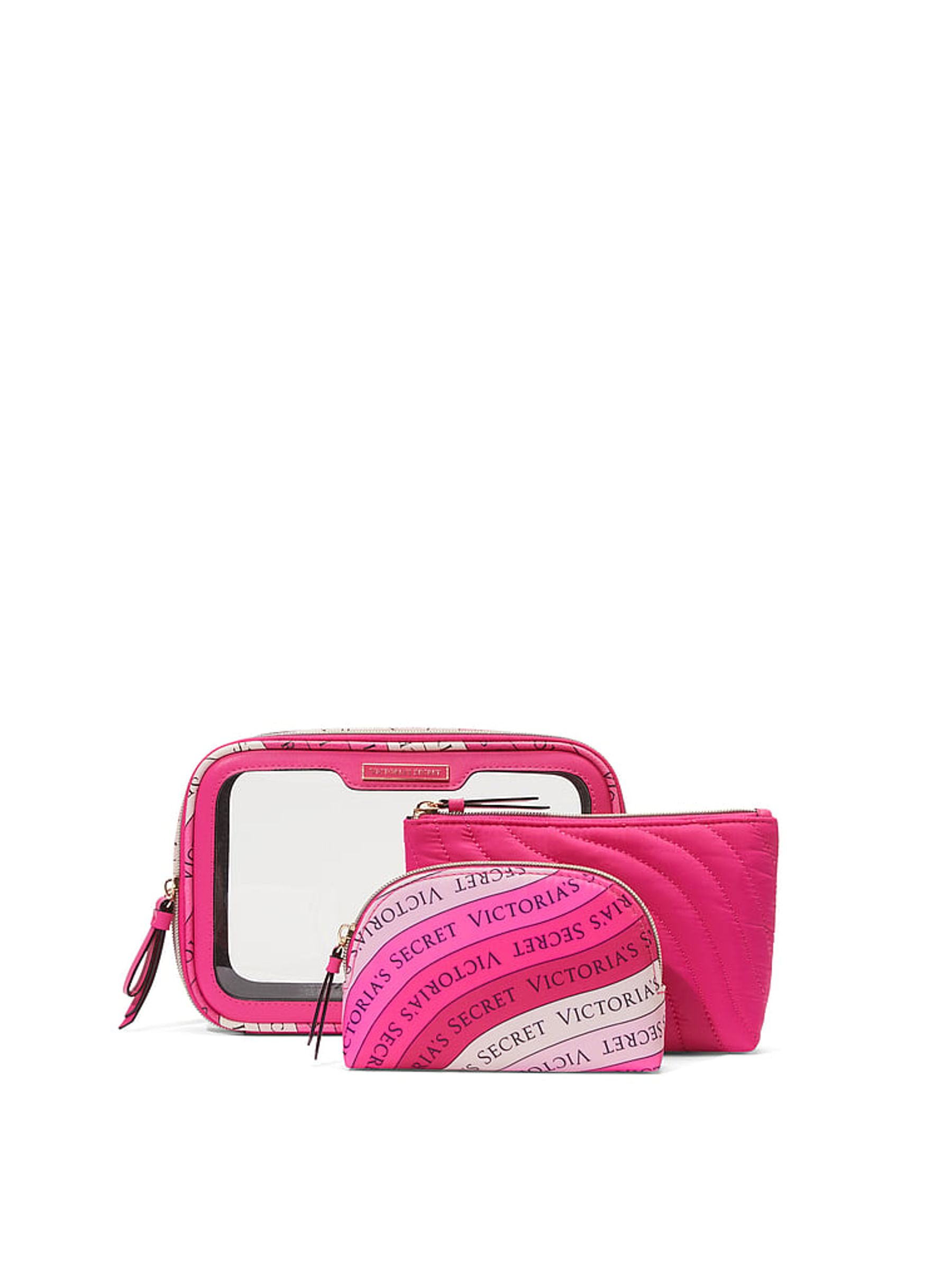 Victoria secret pink makeup bag 2025