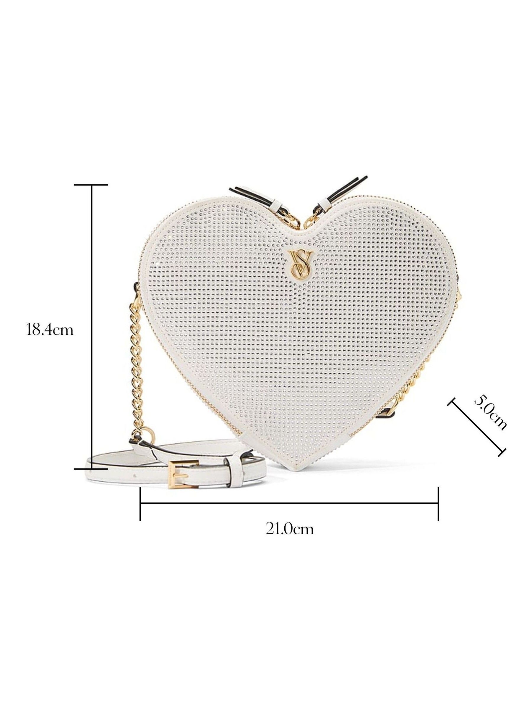 Silver Crossbody Bag