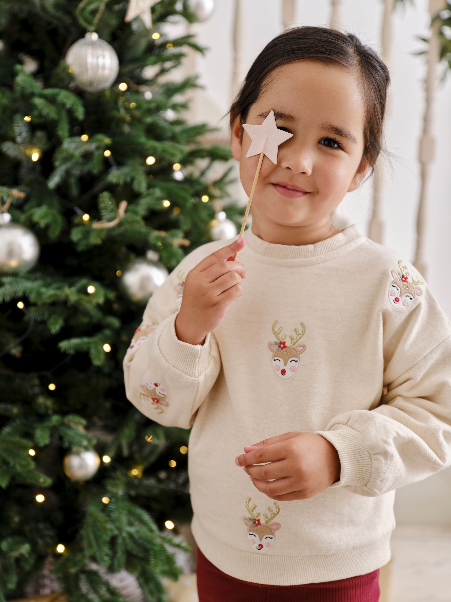Reindeer sweatshirt cheap
