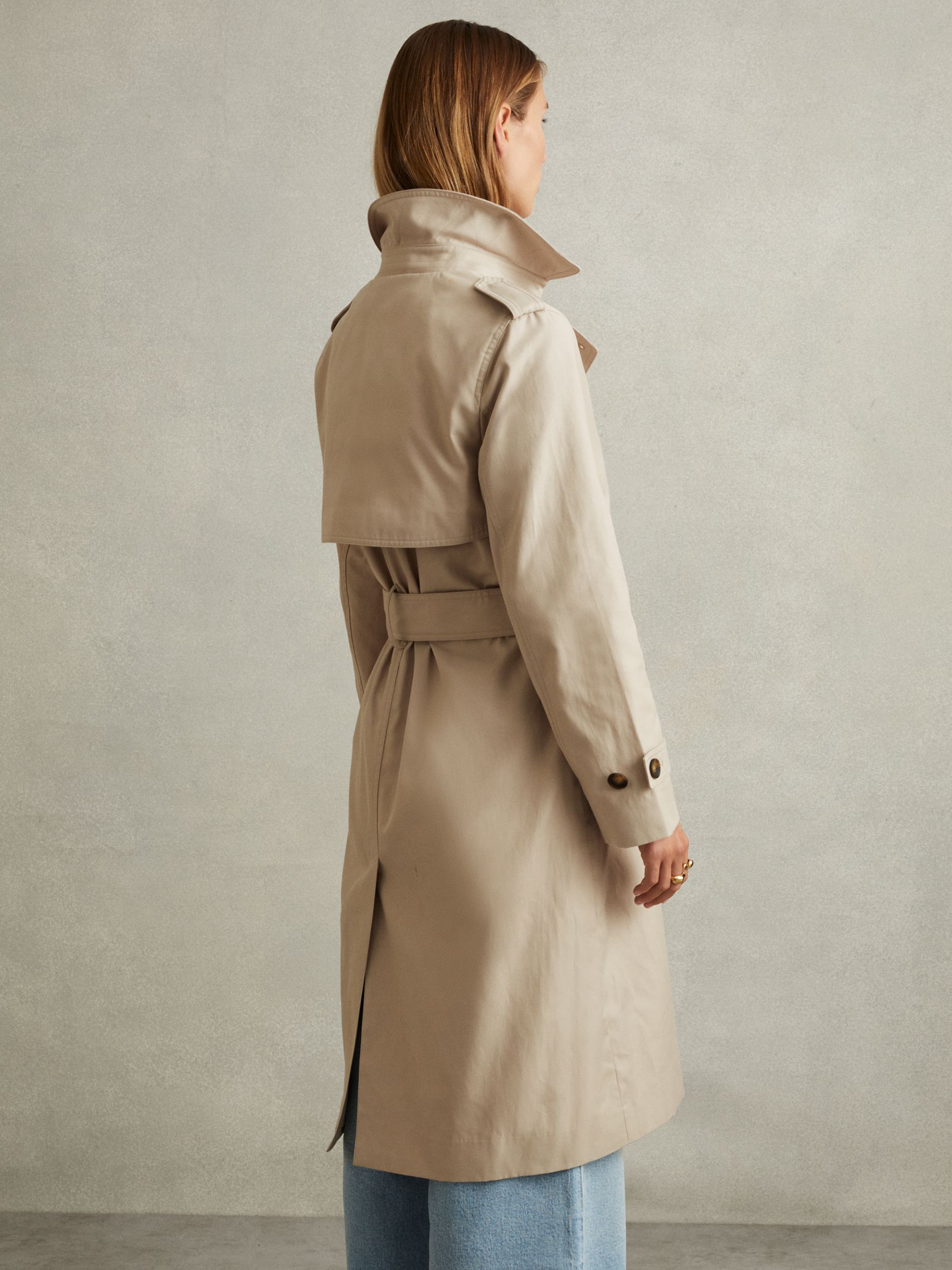 Trench hooded coat on sale
