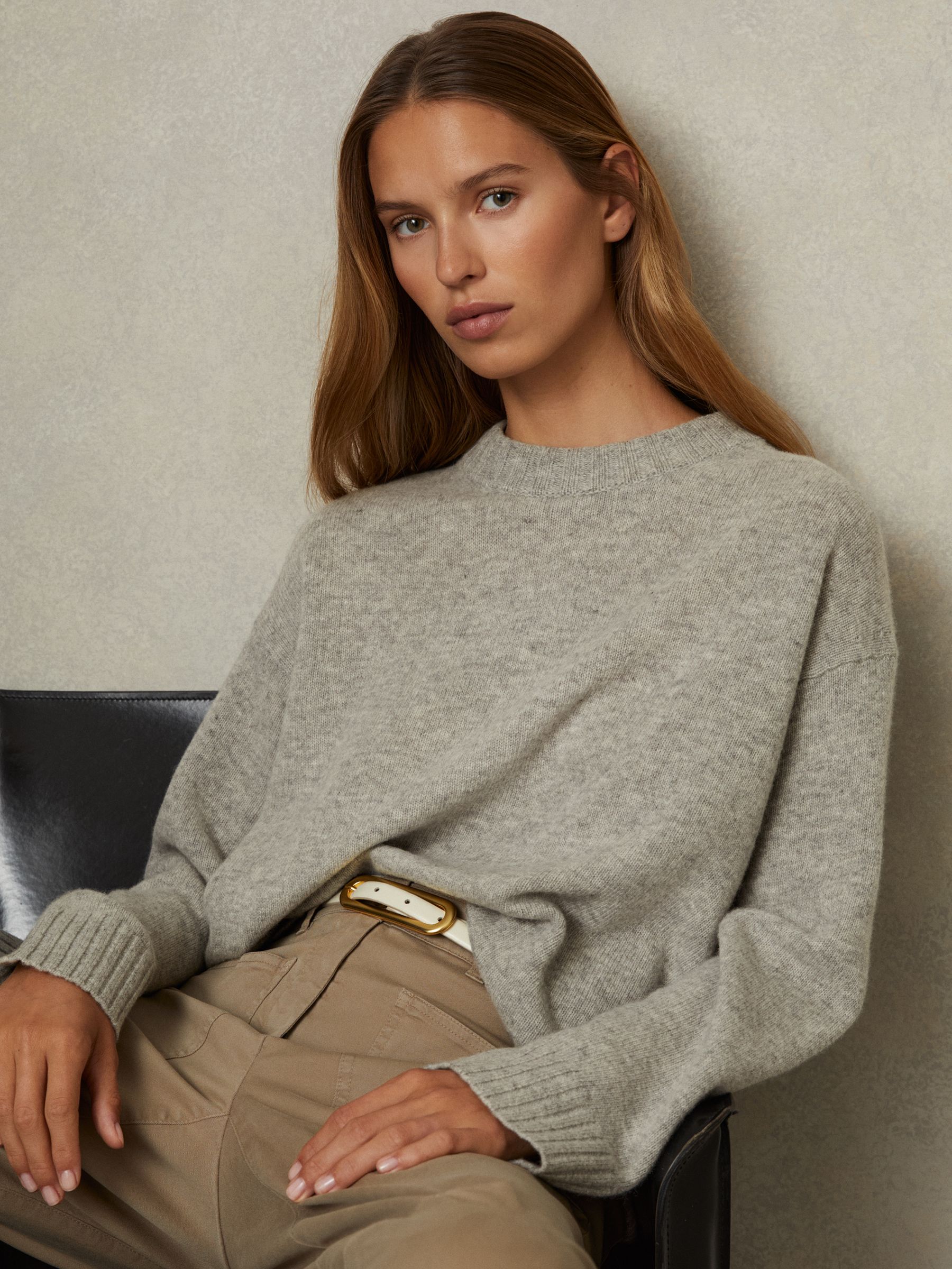 Reiss cashmere sweater cheap