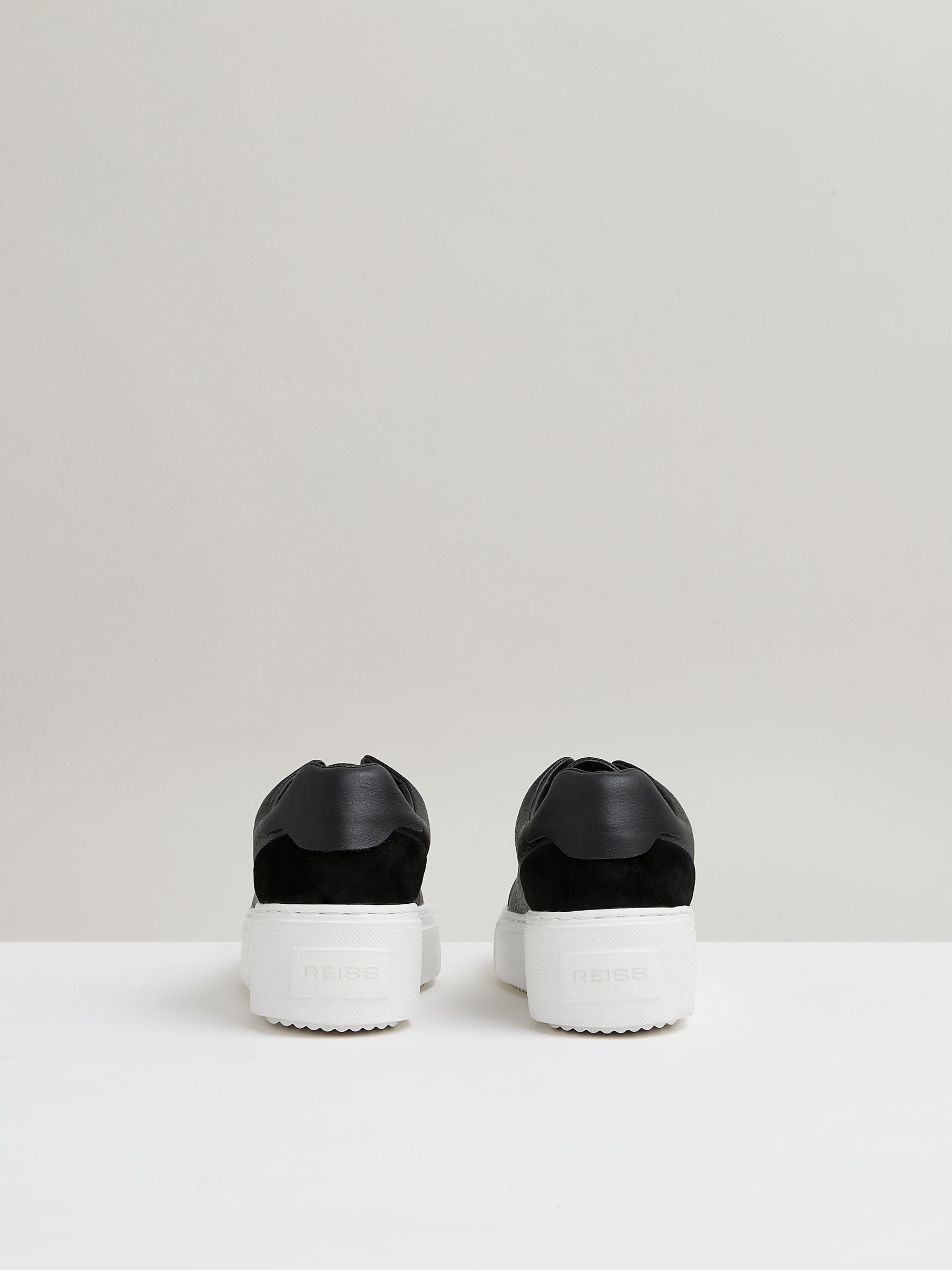 Reiss black trainers hotsell
