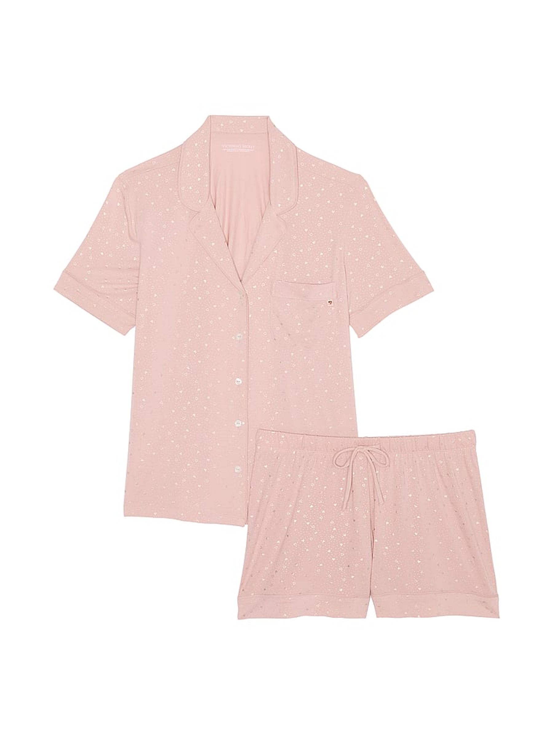 Pink pajama set victoria secret online