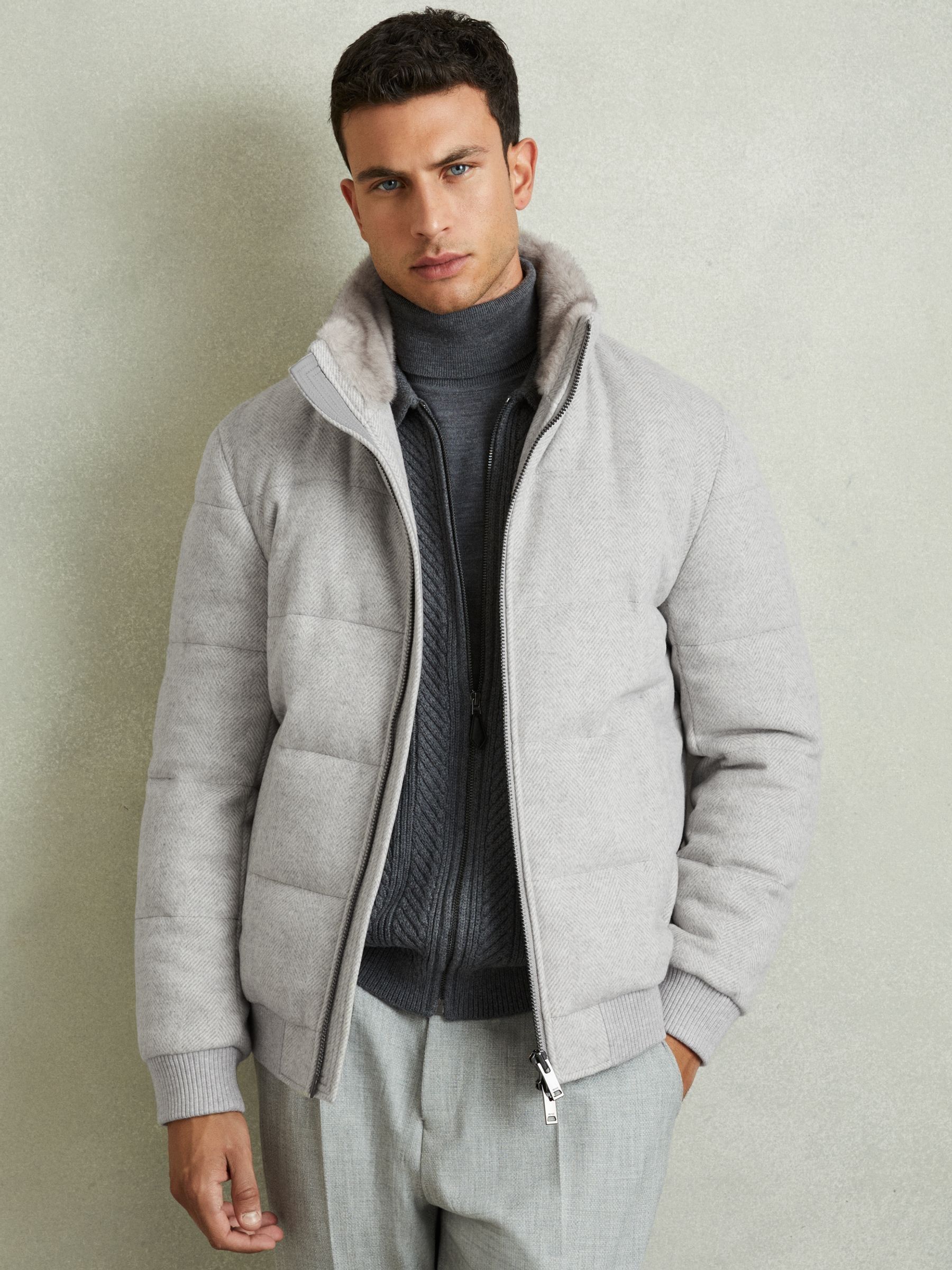 Soft fluffy jacket sale