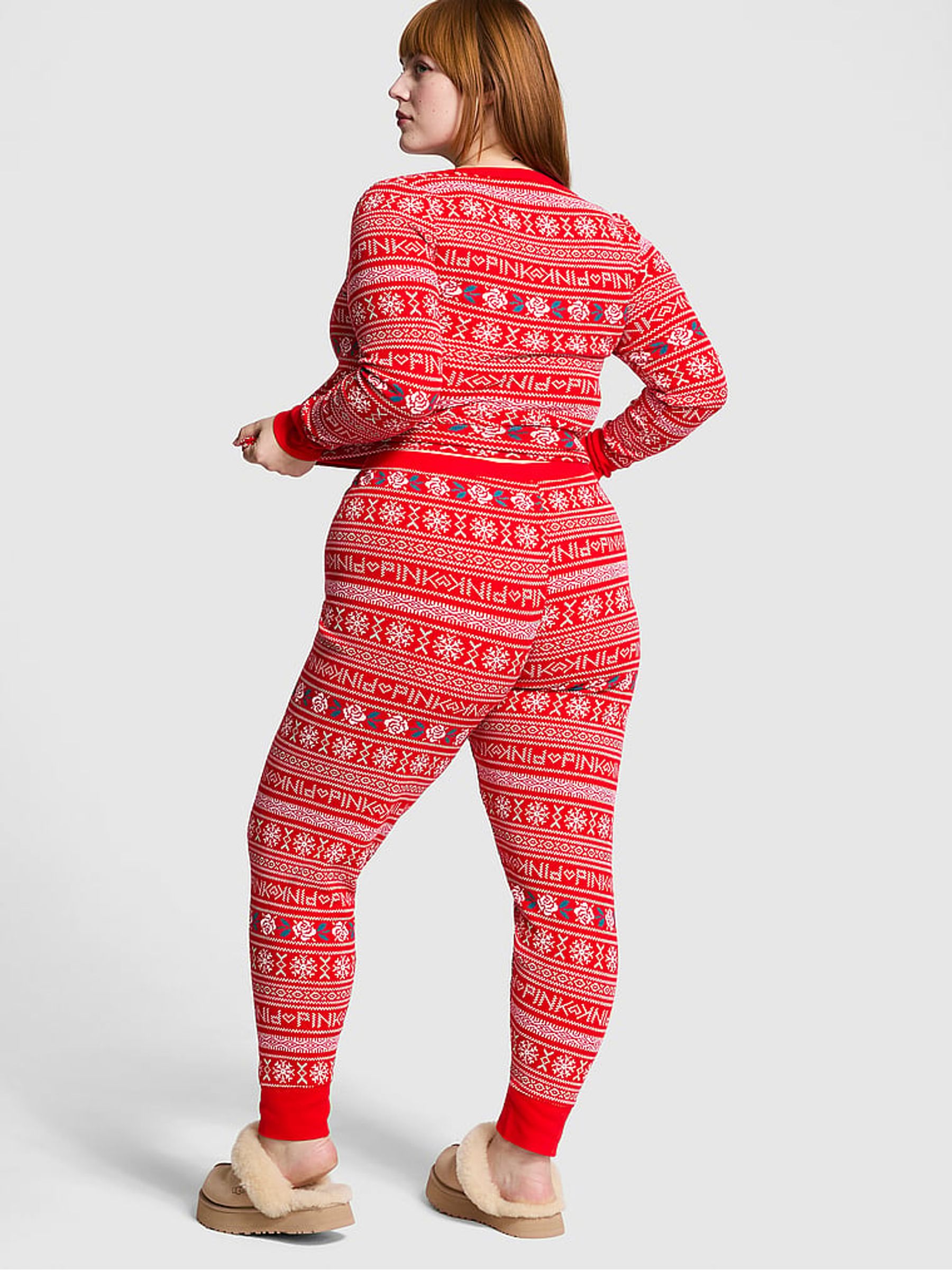 Victoria's secret pink thermal sleep shirt online