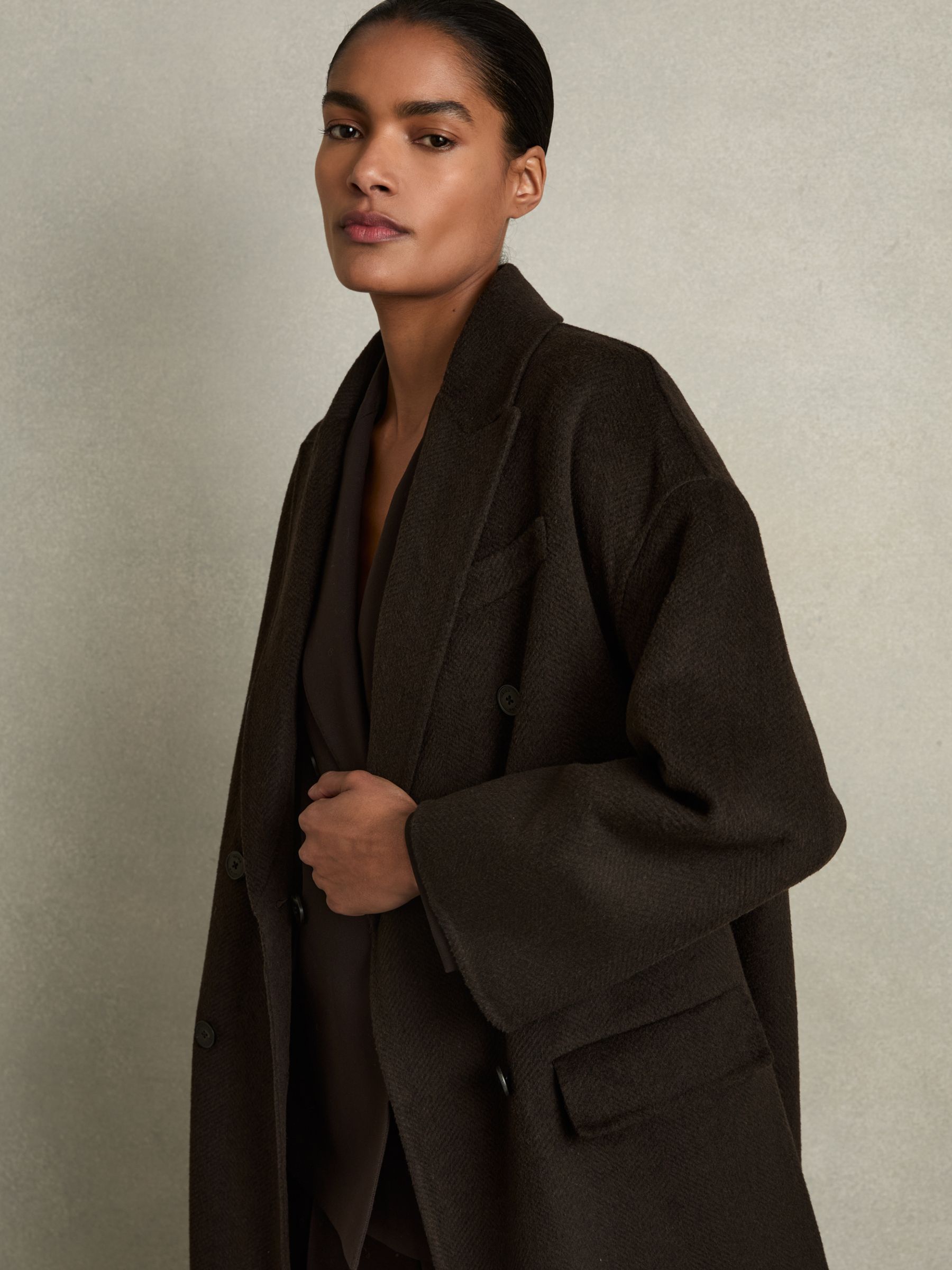 Petite herringbone coat shop