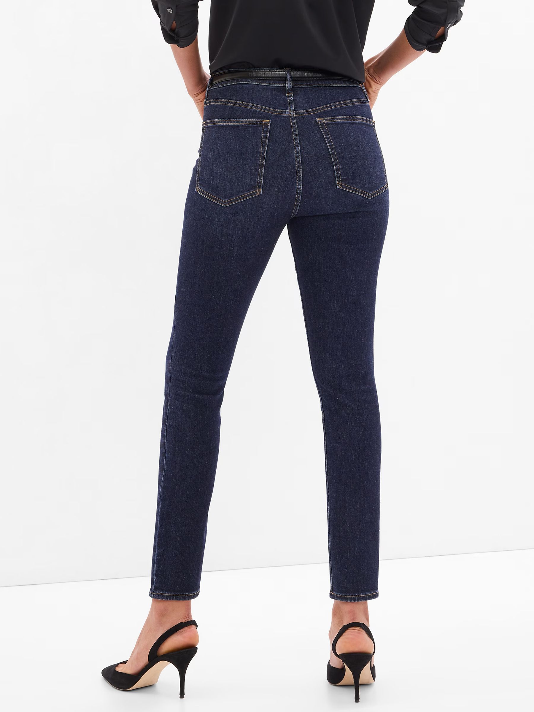 Skinny super high waisted jeans sales
