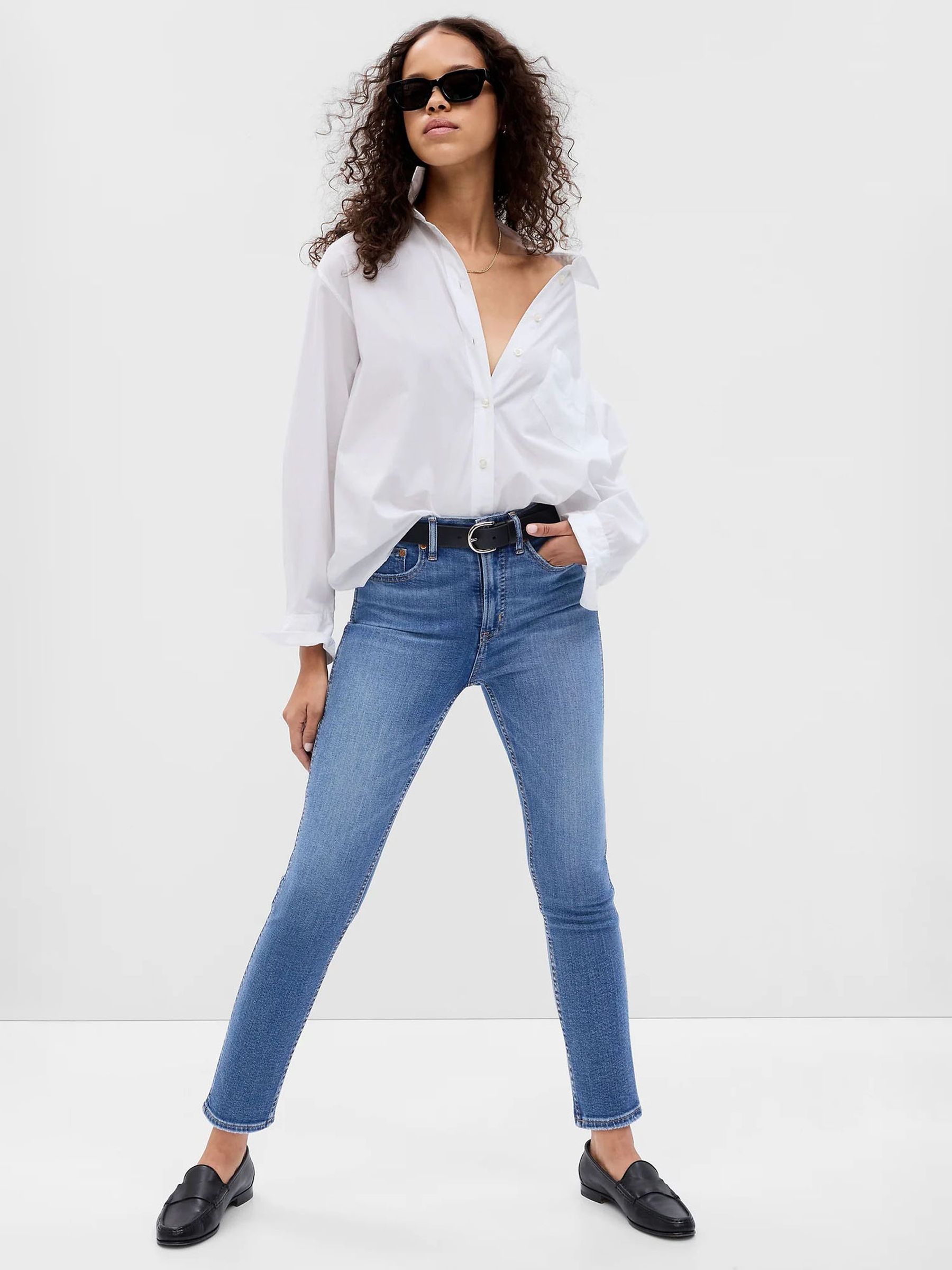 Vintage slim ankle jeans sale
