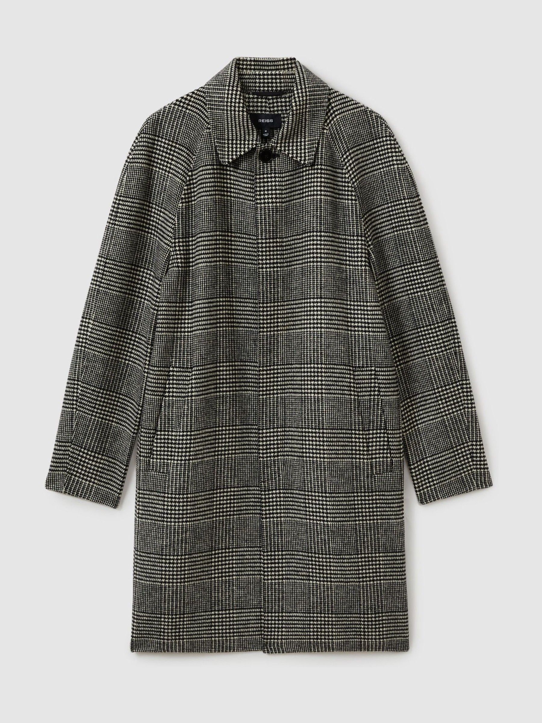Reiss bentley check coat hotsell