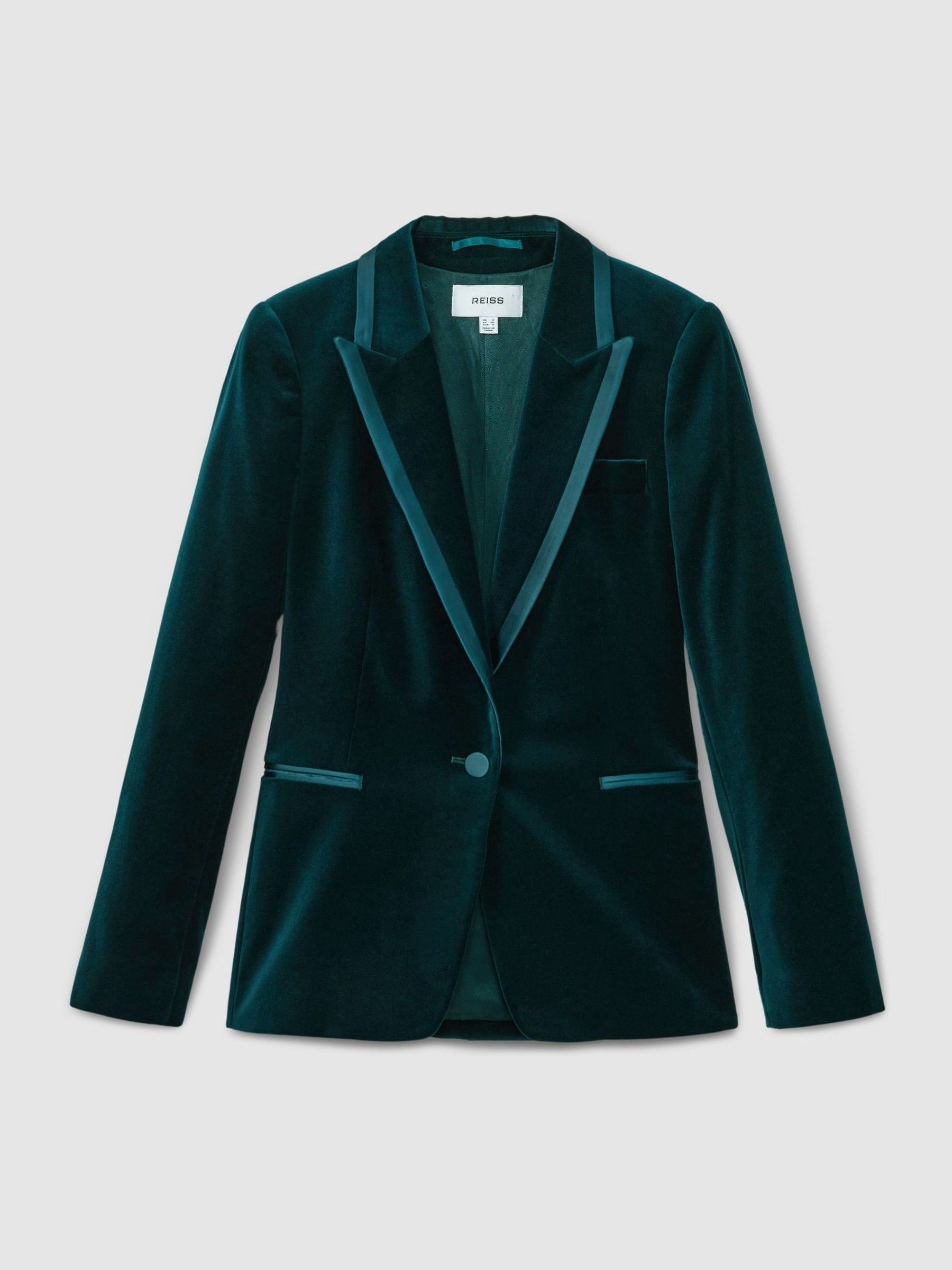 Reiss jude velvet blazer hotsell