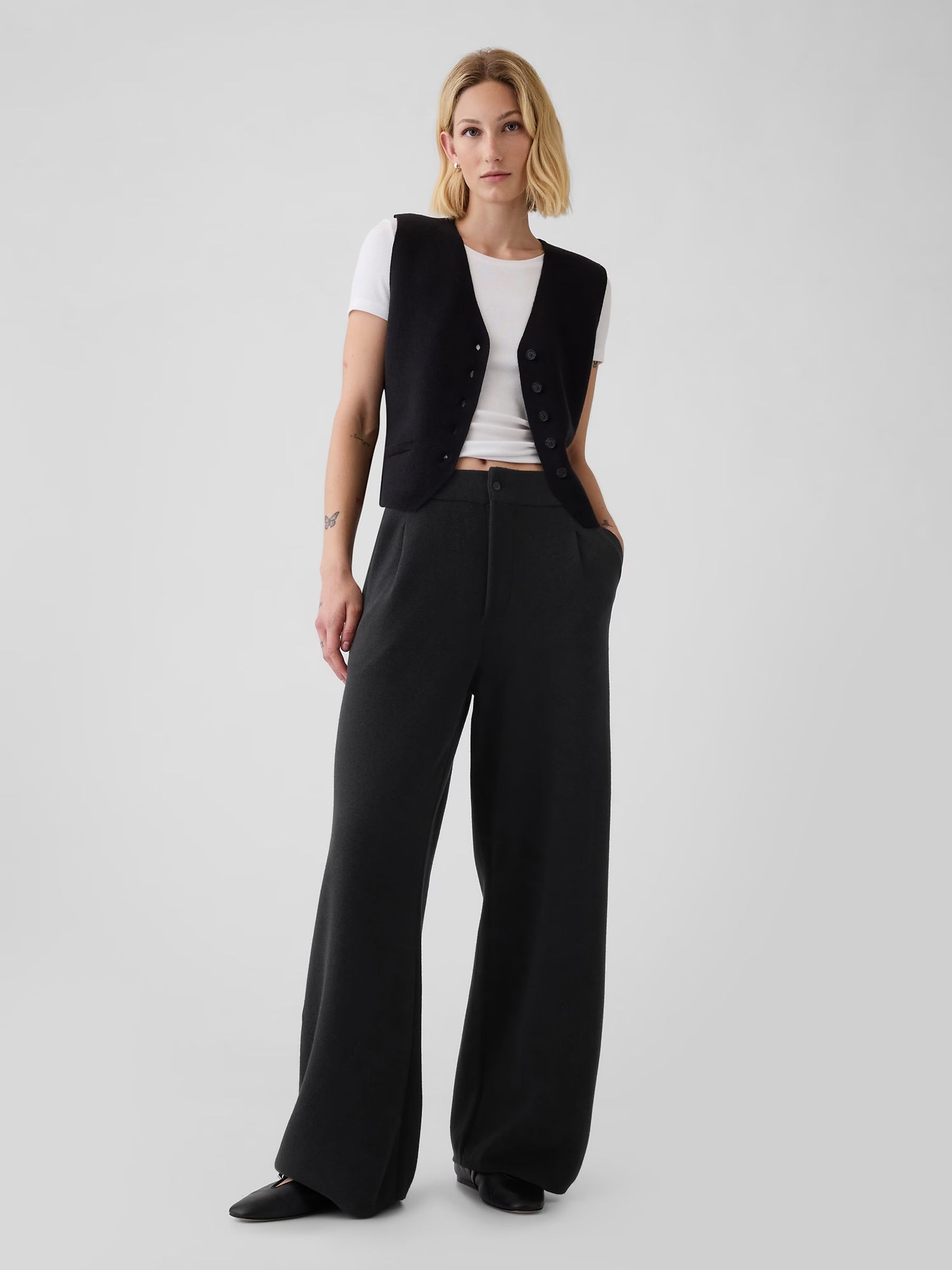 Gap black trousers shop