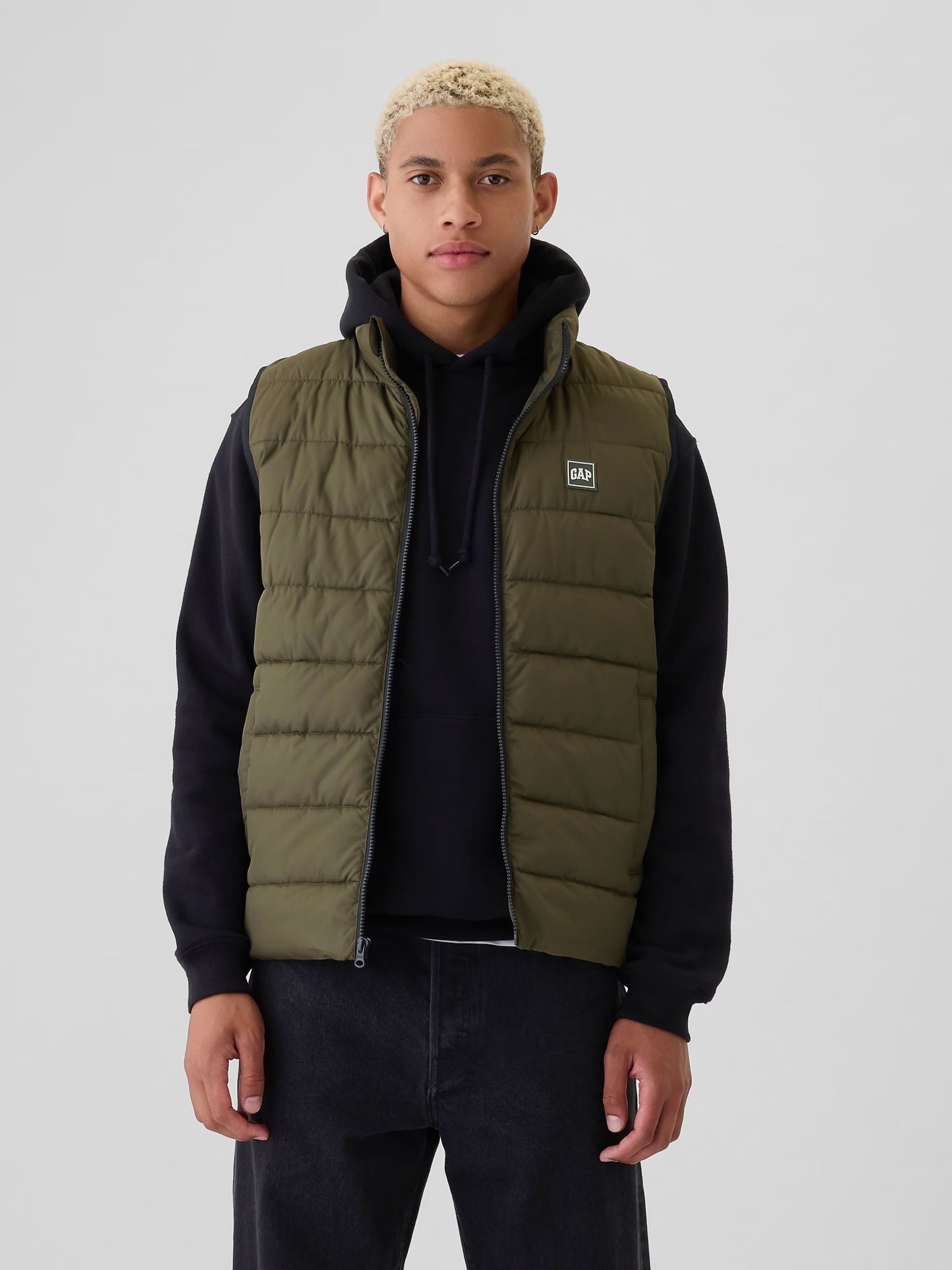 Puffer gilet jacket hotsell