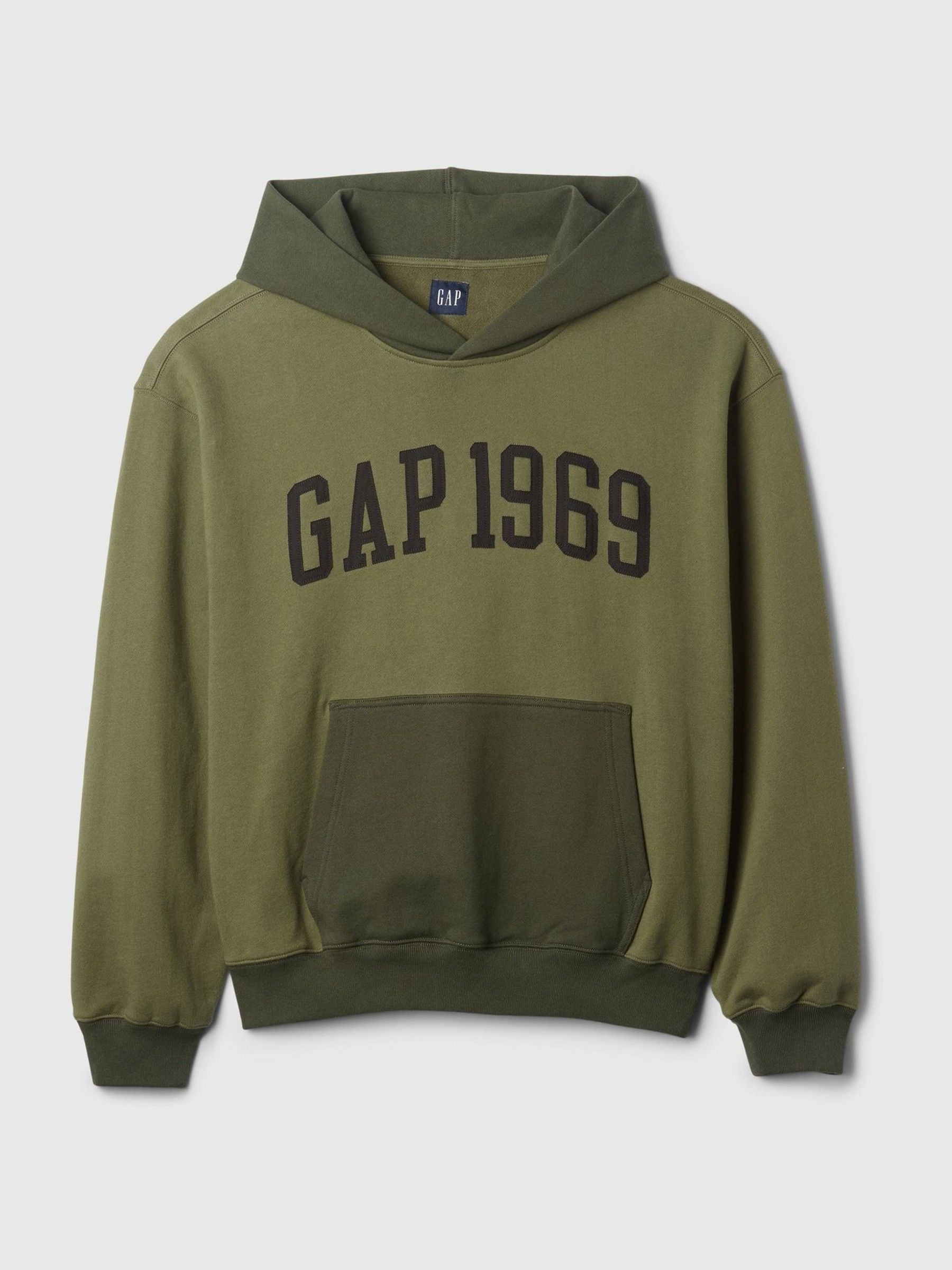 Olive green gap hoodie shop
