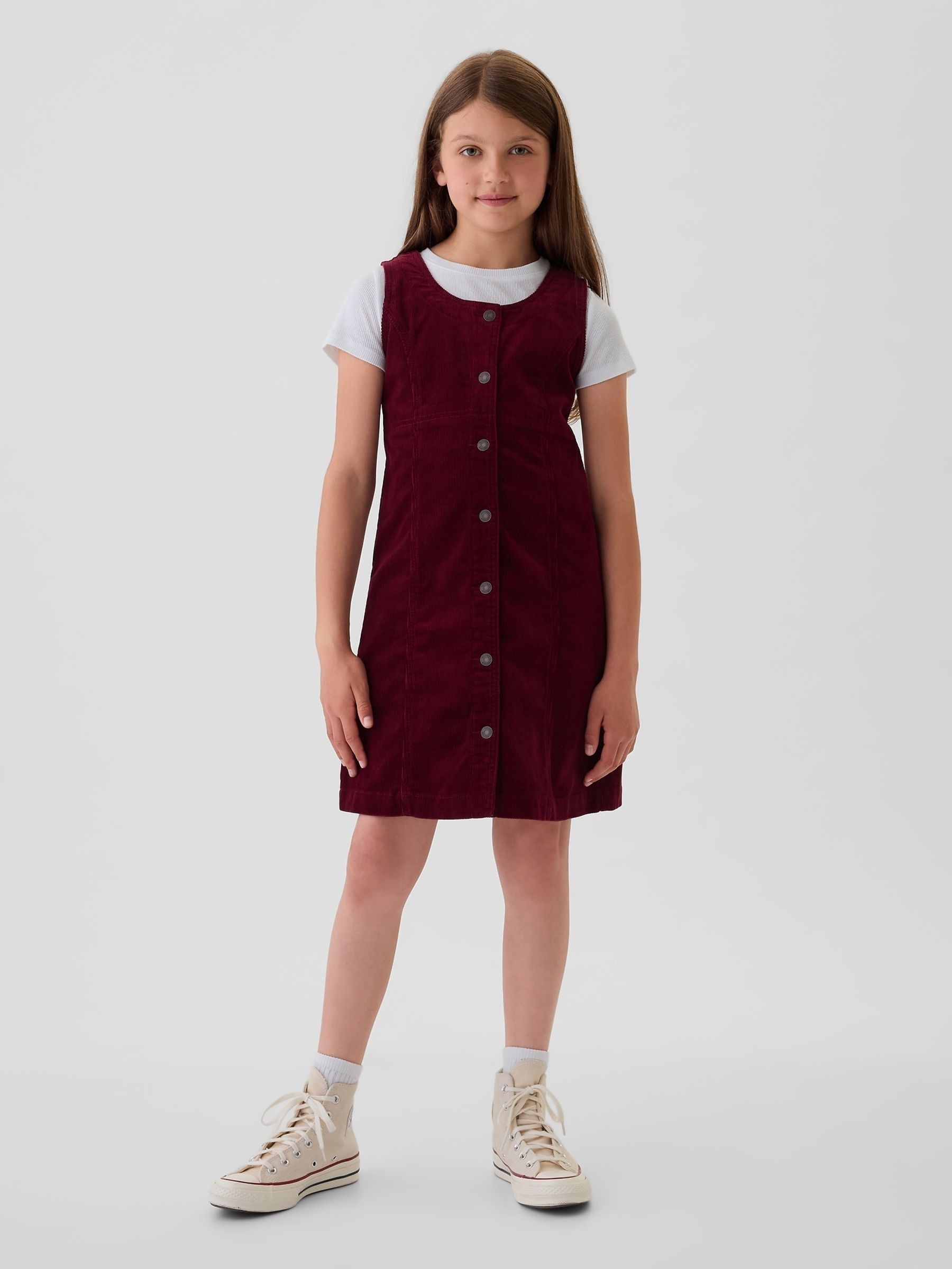 Gap burgundy dress outlet