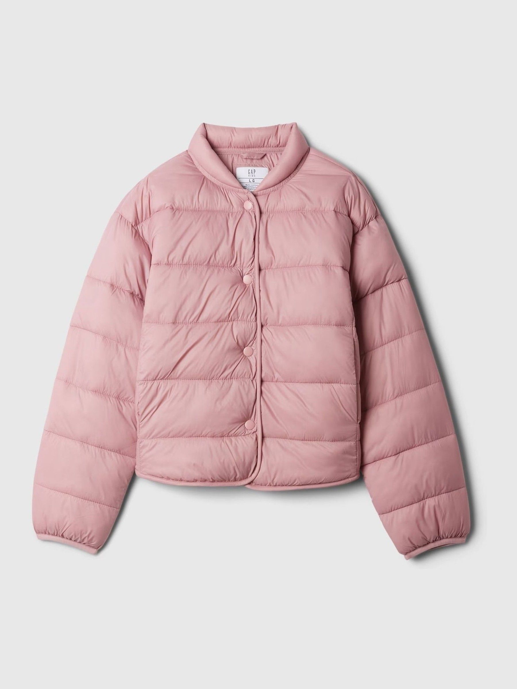 Pink puffer bomber jacket shop