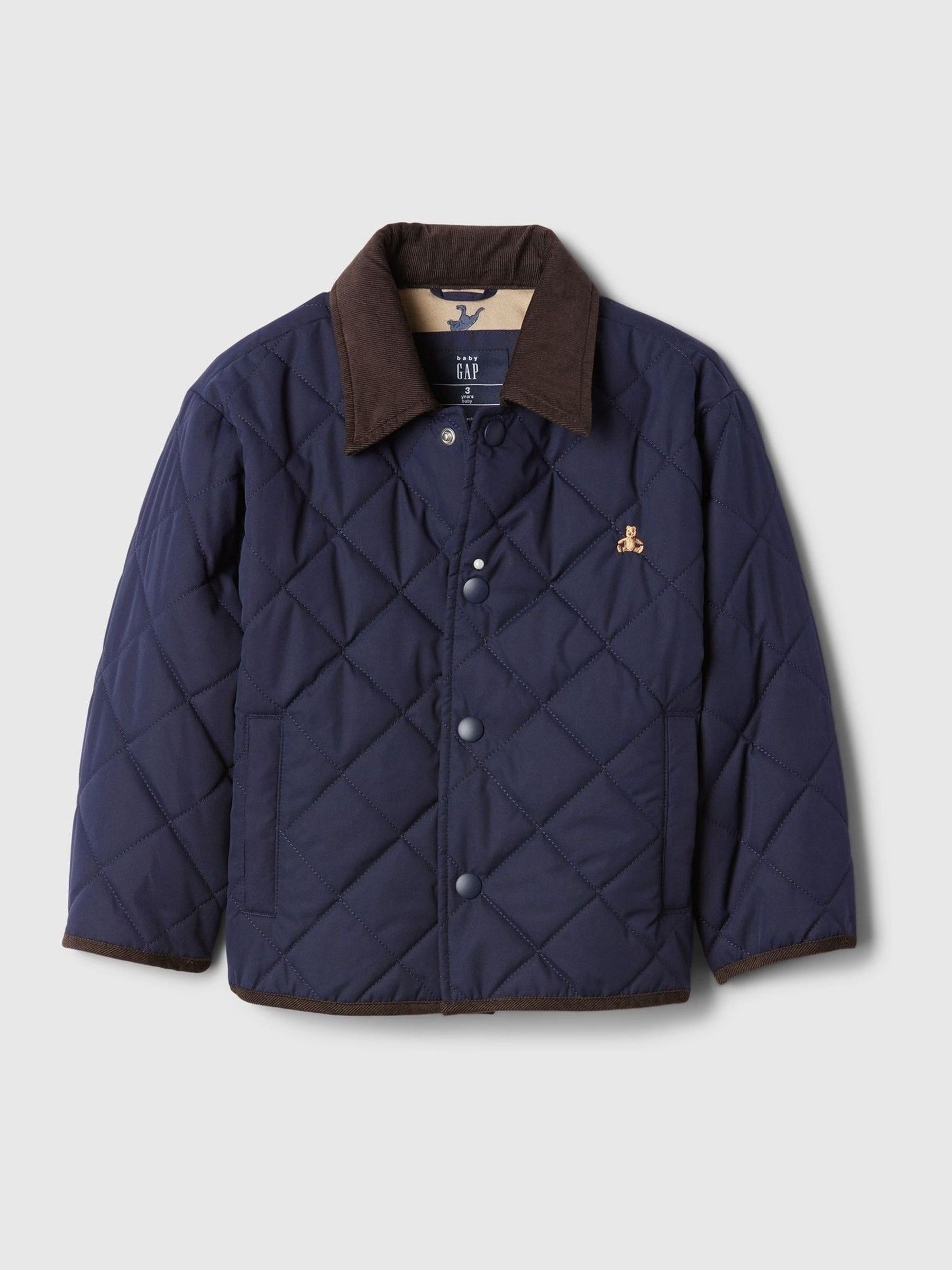 Quilted jacket gap hotsell