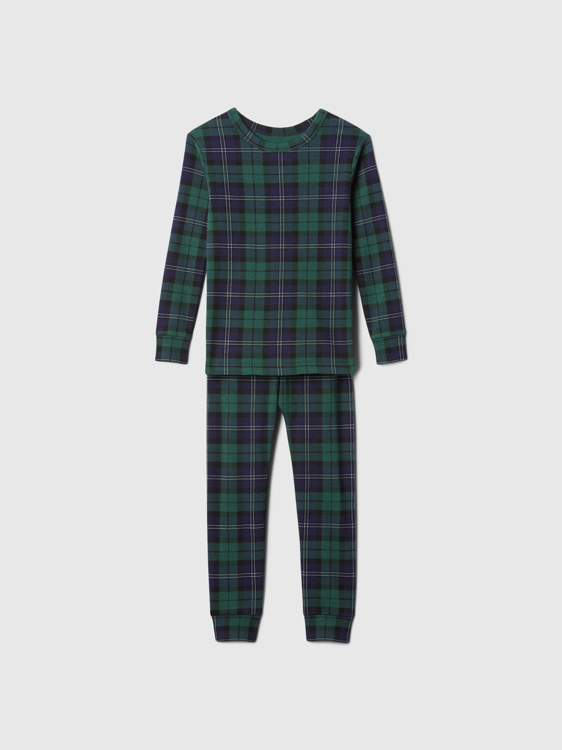 Buy Green Matching Family Christmas Relaxed Flannel Pyjama Set 6mths 5yrs from the Gap online shop