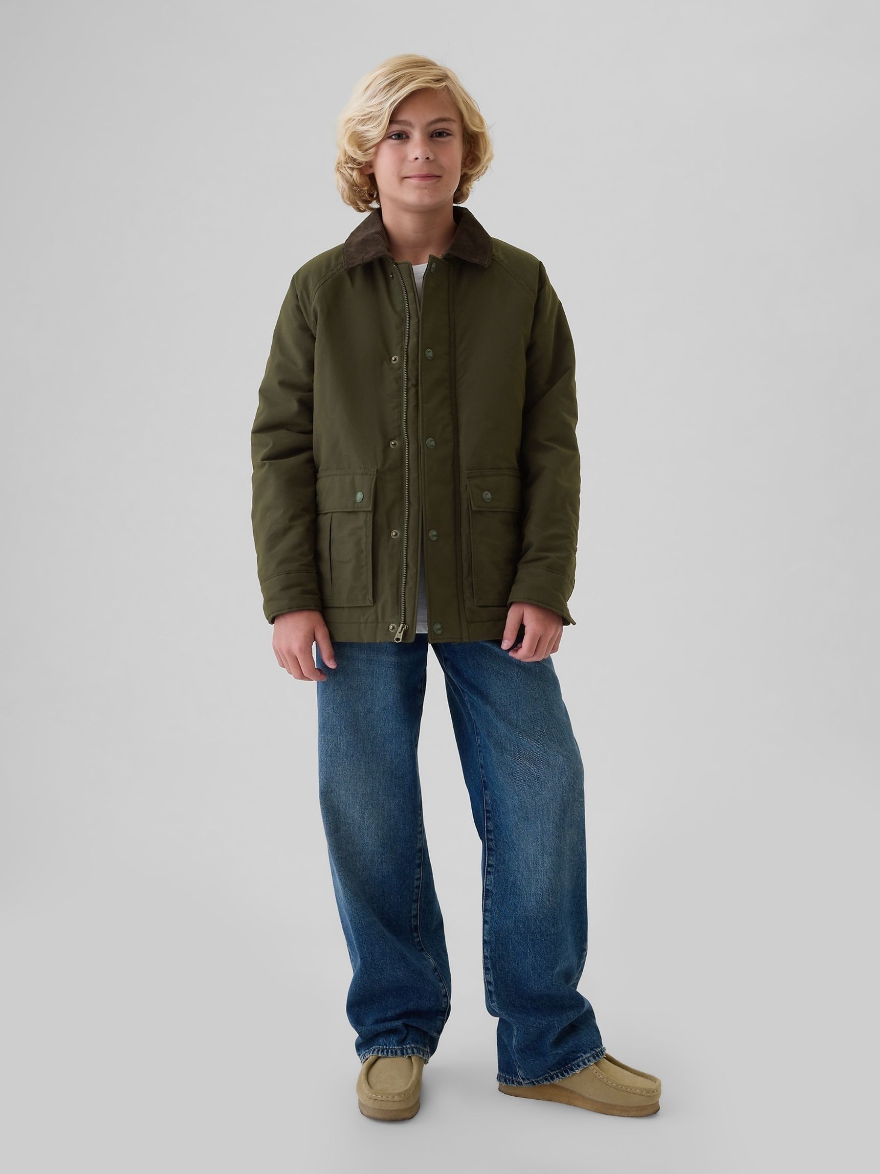 Oiled canvas jacket clearance