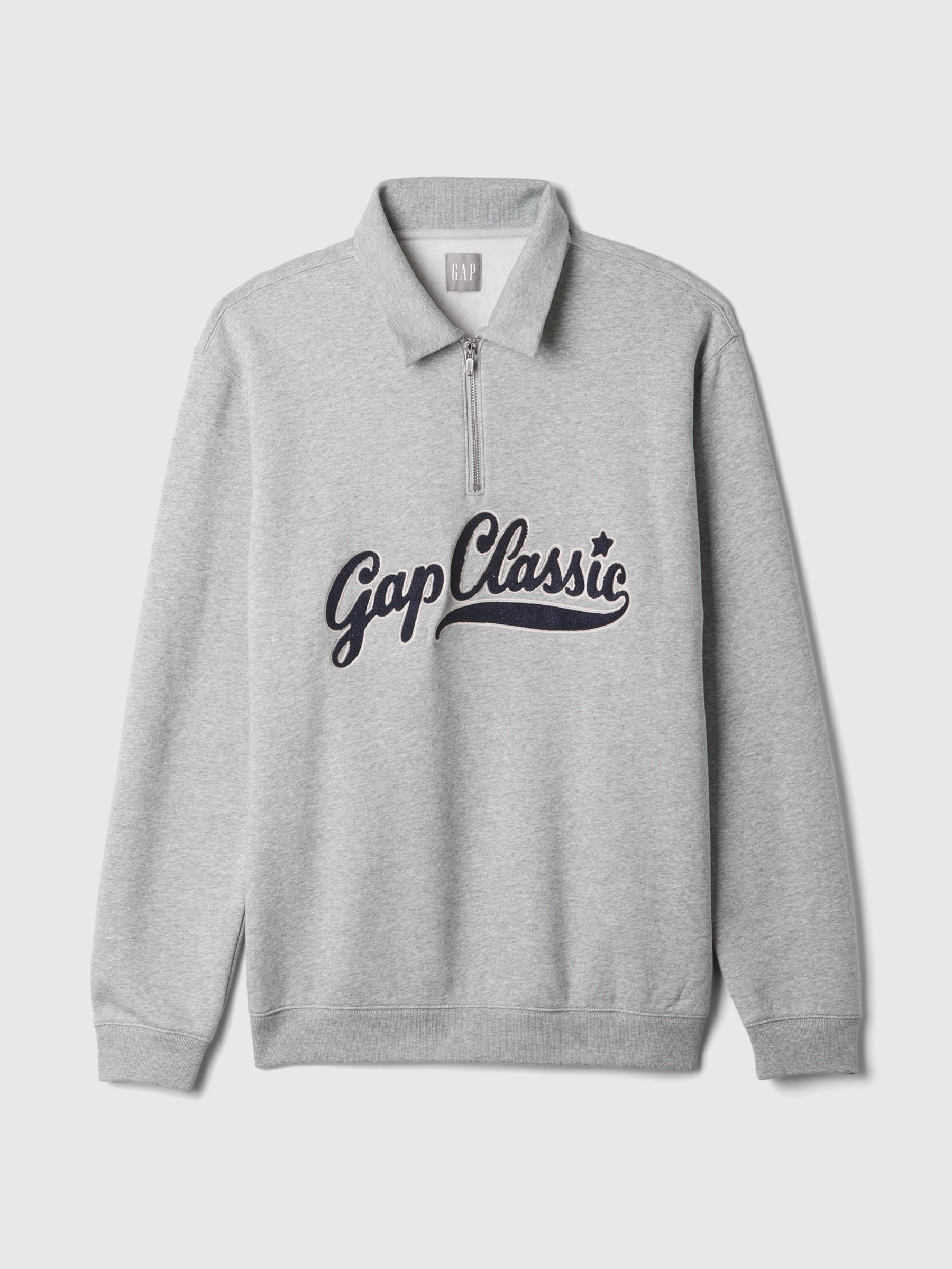 Gap quarter zip sweatshirt clearance